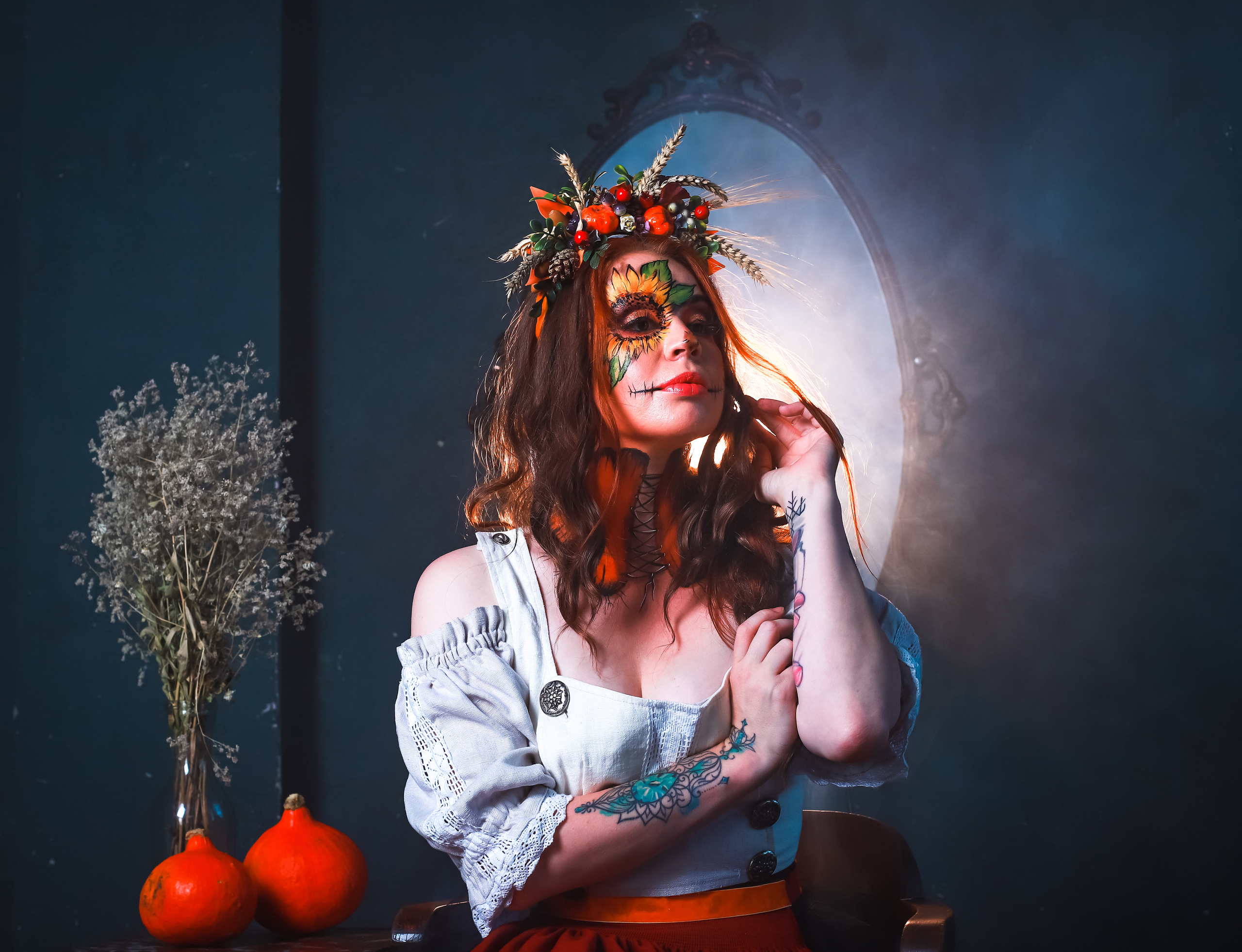 Halloween в студии. Elena Sova — семейный и женский фотограф в Санкт-Петербурге