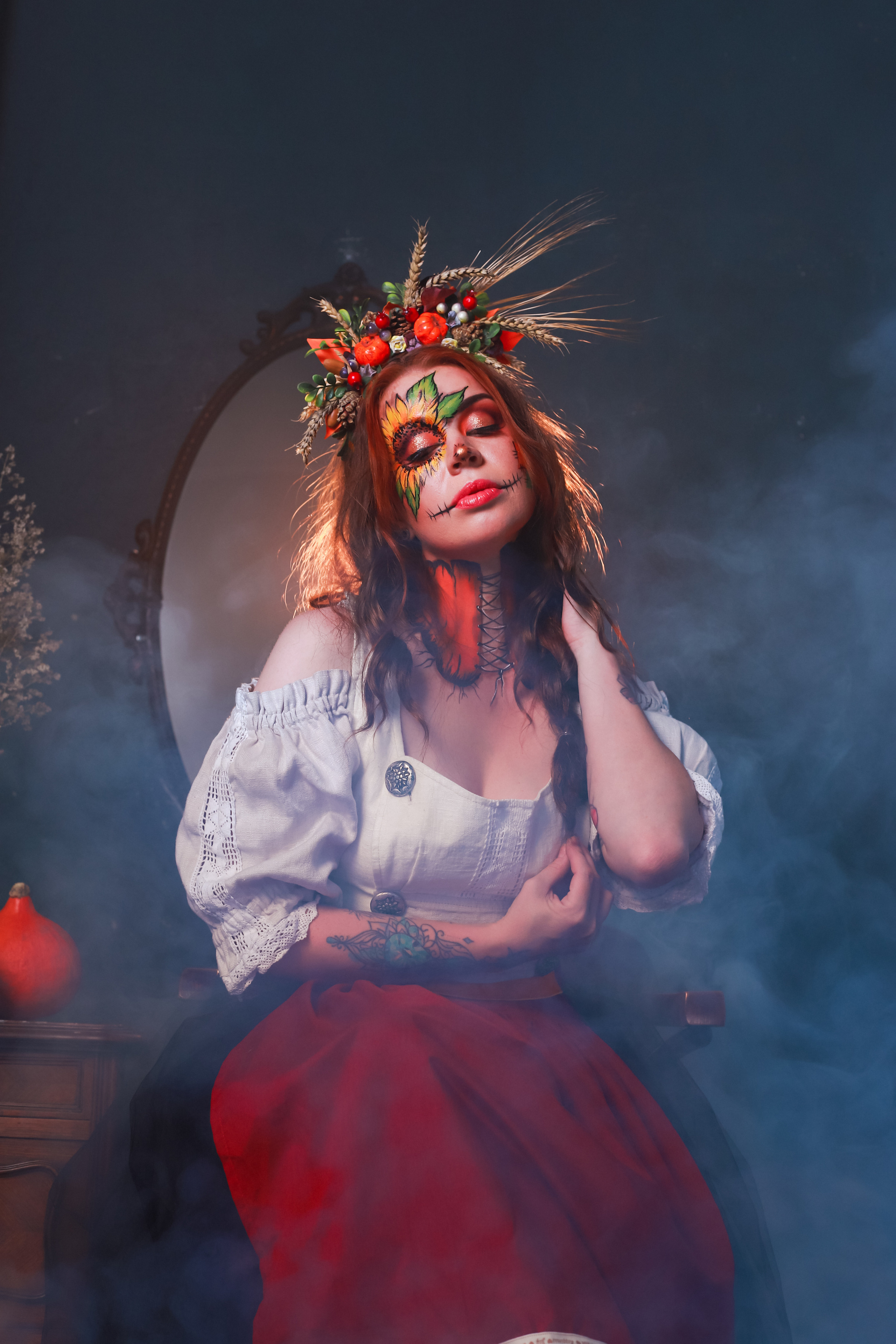 Halloween в студии. Elena Sova — семейный и женский фотограф в Санкт-Петербурге