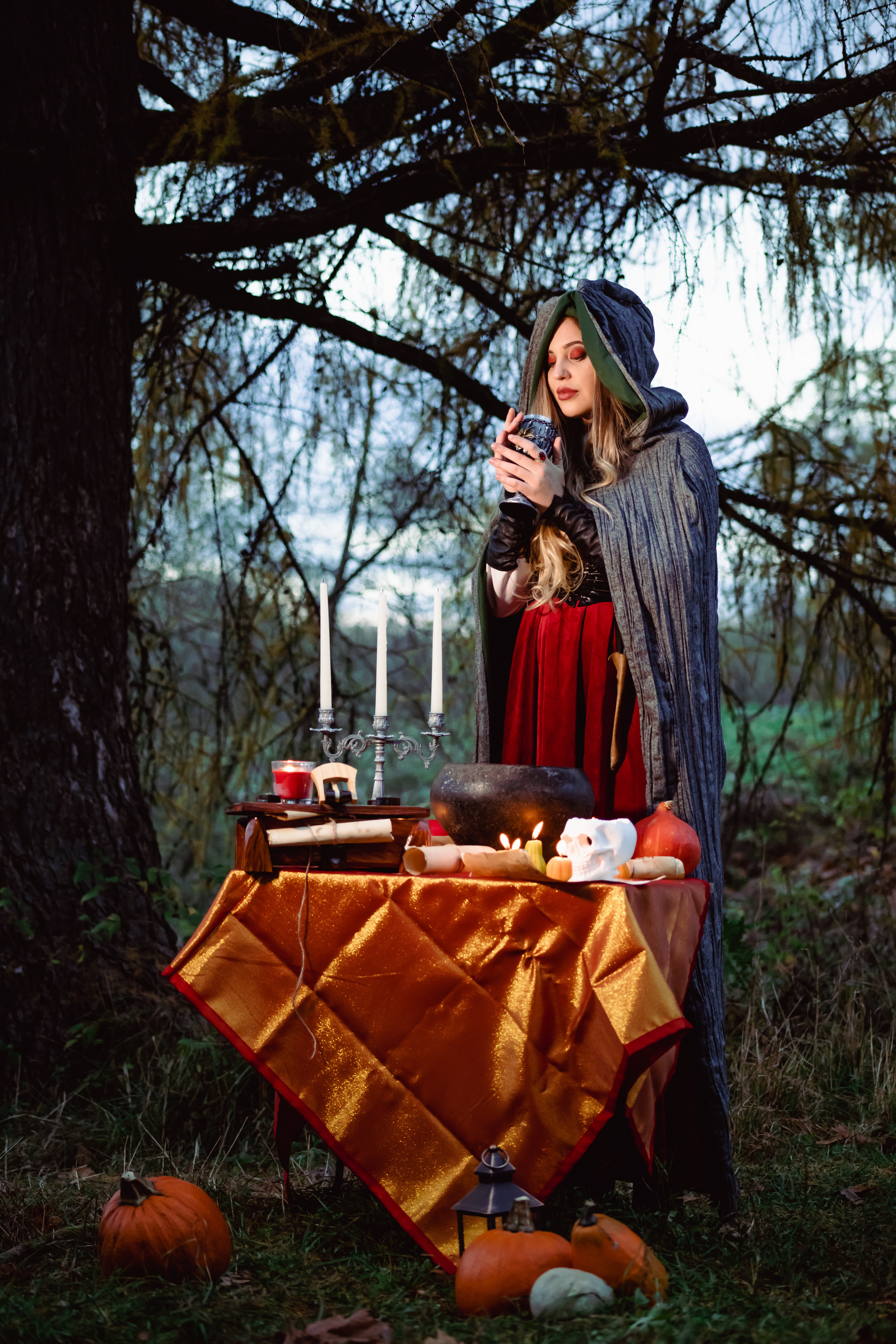 Ведьма из Приютино (хэллоуин). Elena Sova — семейный и женский фотограф в Санкт-Петербурге