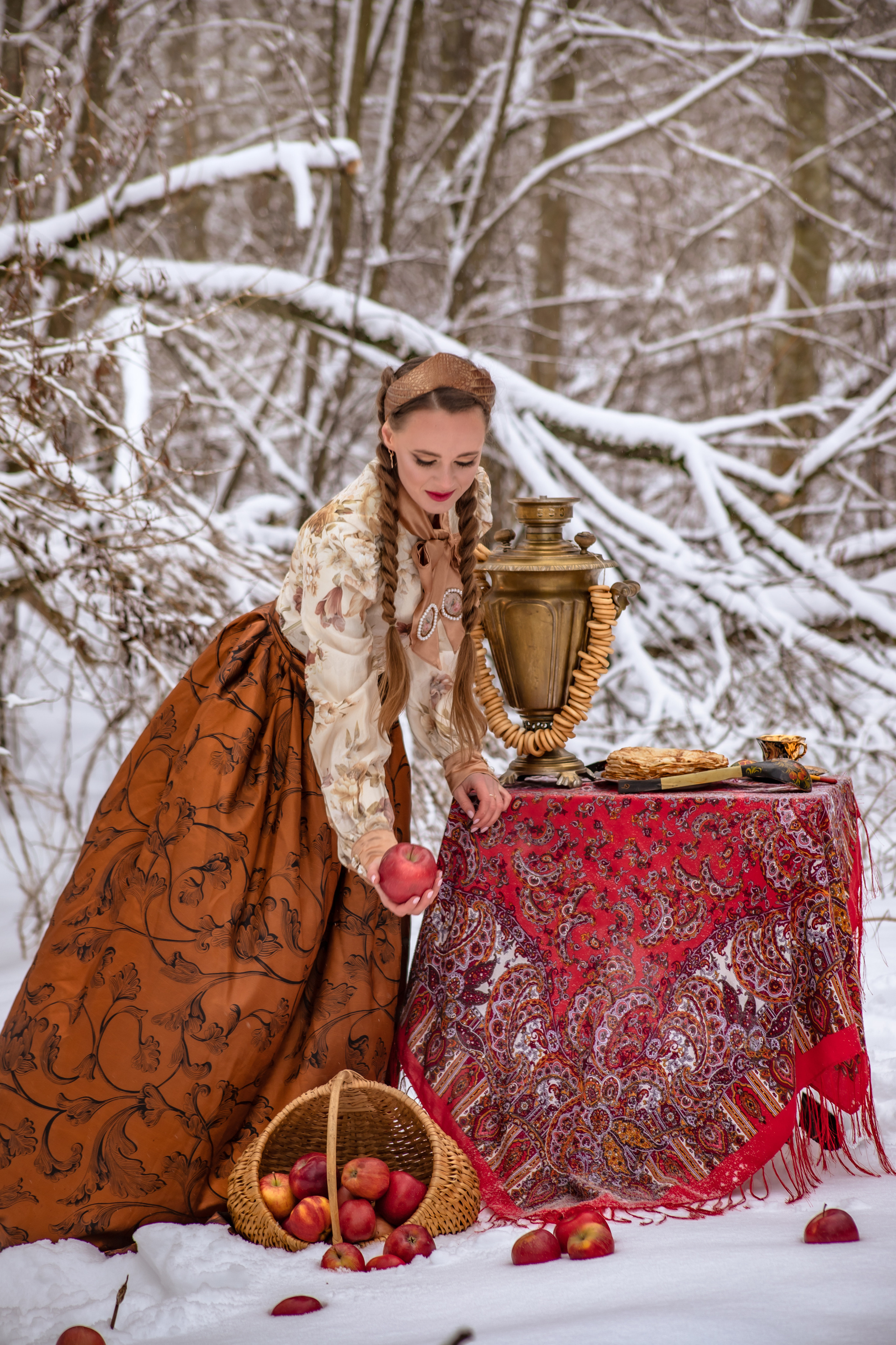Зима по-русски. Elena Sova — семейный и женский фотограф в Санкт-Петербурге