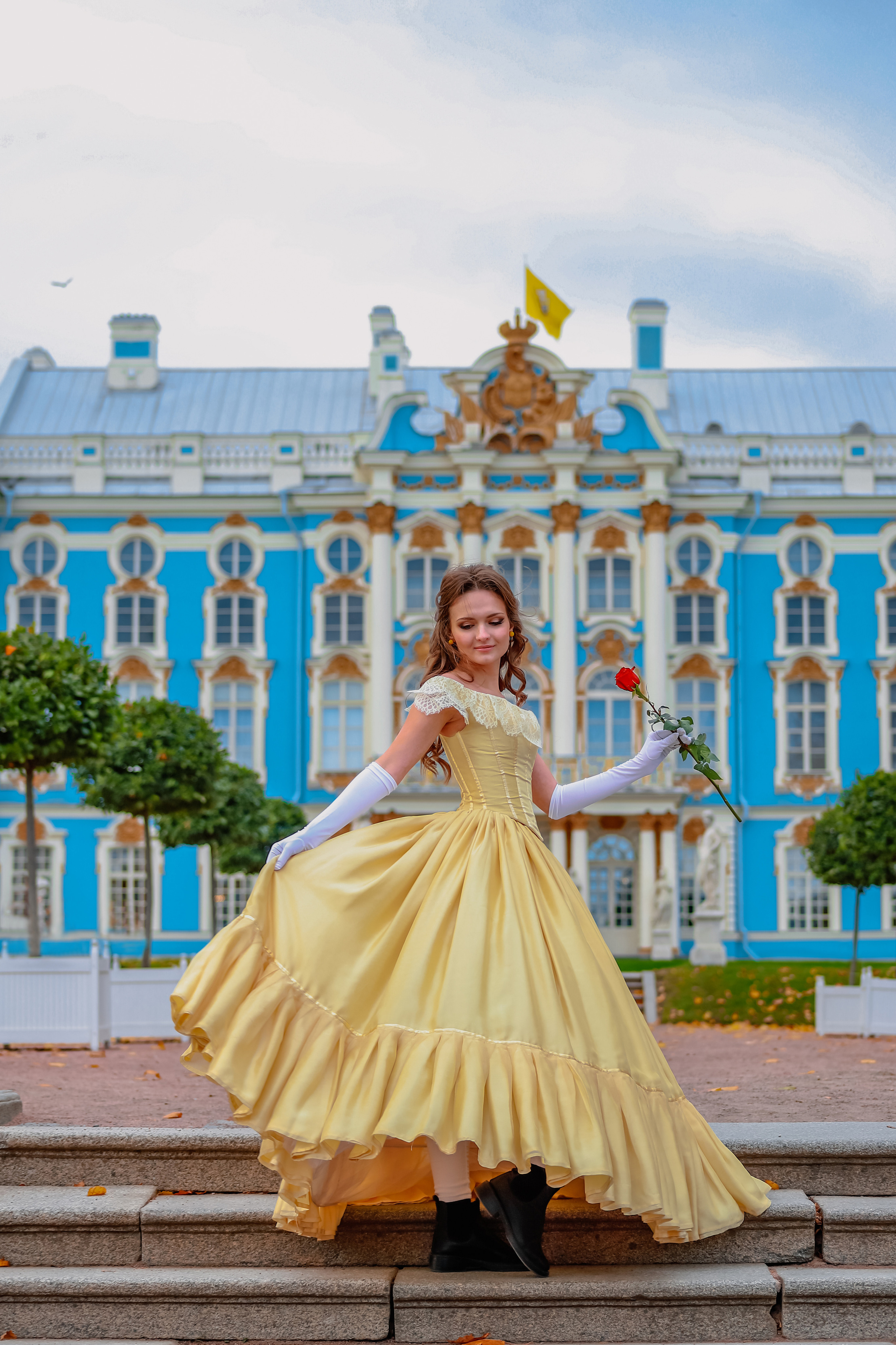 Белль по м/ф Красавица и Чудовище. Elena Sova — семейный и женский фотограф в Санкт-Петербурге