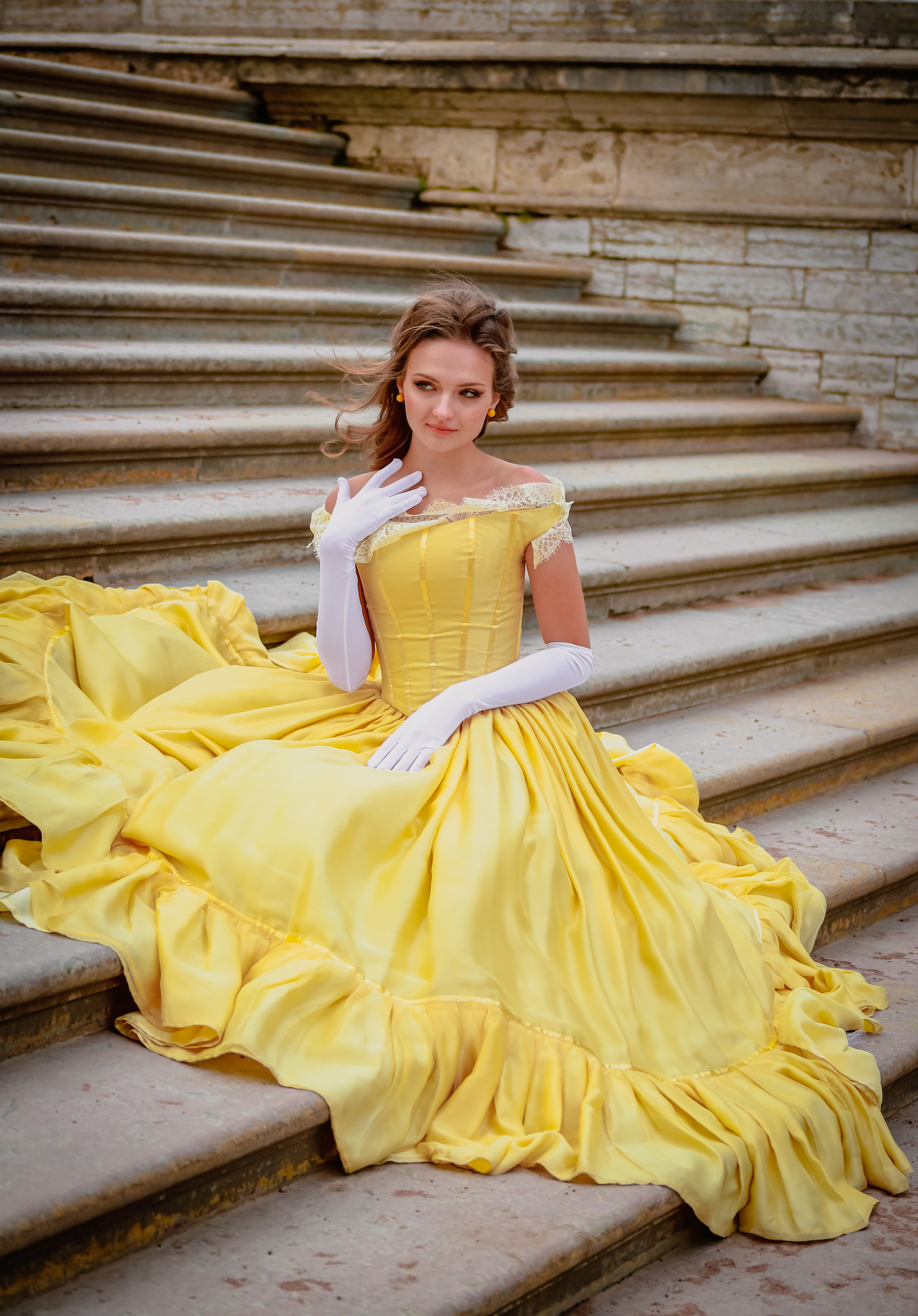 Белль по м/ф Красавица и Чудовище. Elena Sova — семейный и женский фотограф в Санкт-Петербурге