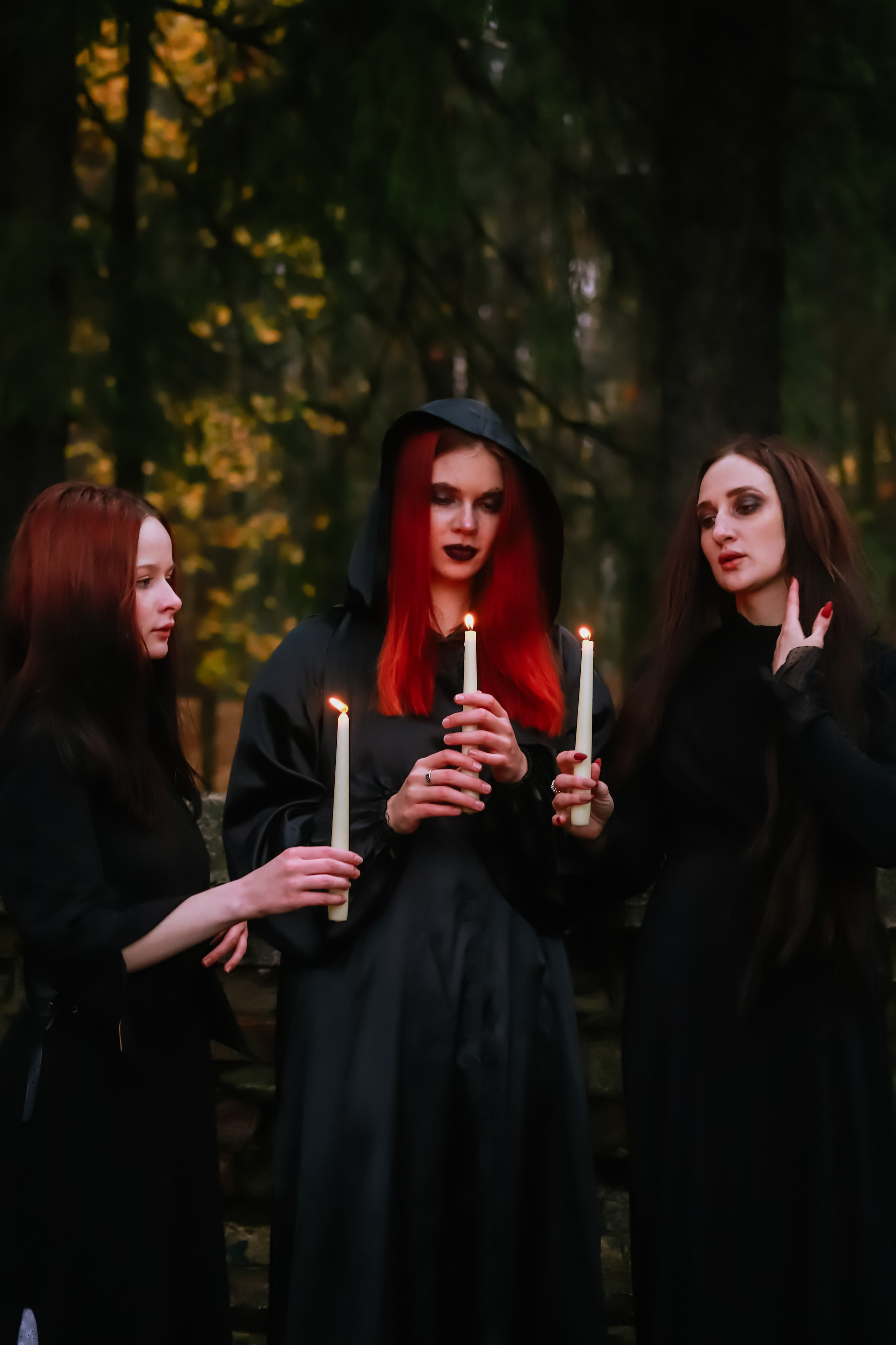 Мистика в Шуваловском (хэллоуин). Elena Sova — семейный и женский фотограф в Санкт-Петербурге