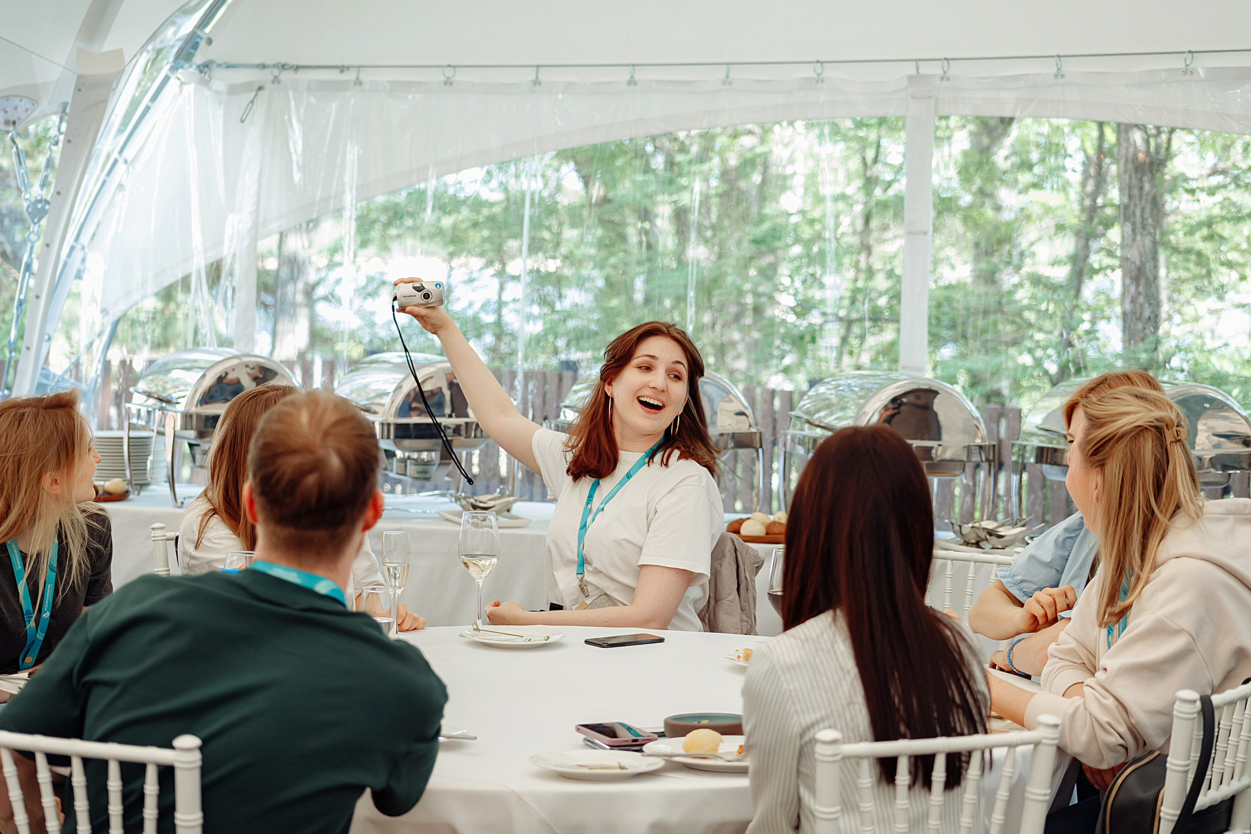 Корпоратив в Жемчужине (загородный комплекс). Elena Sova — семейный и женский фотограф в Санкт-Петербурге