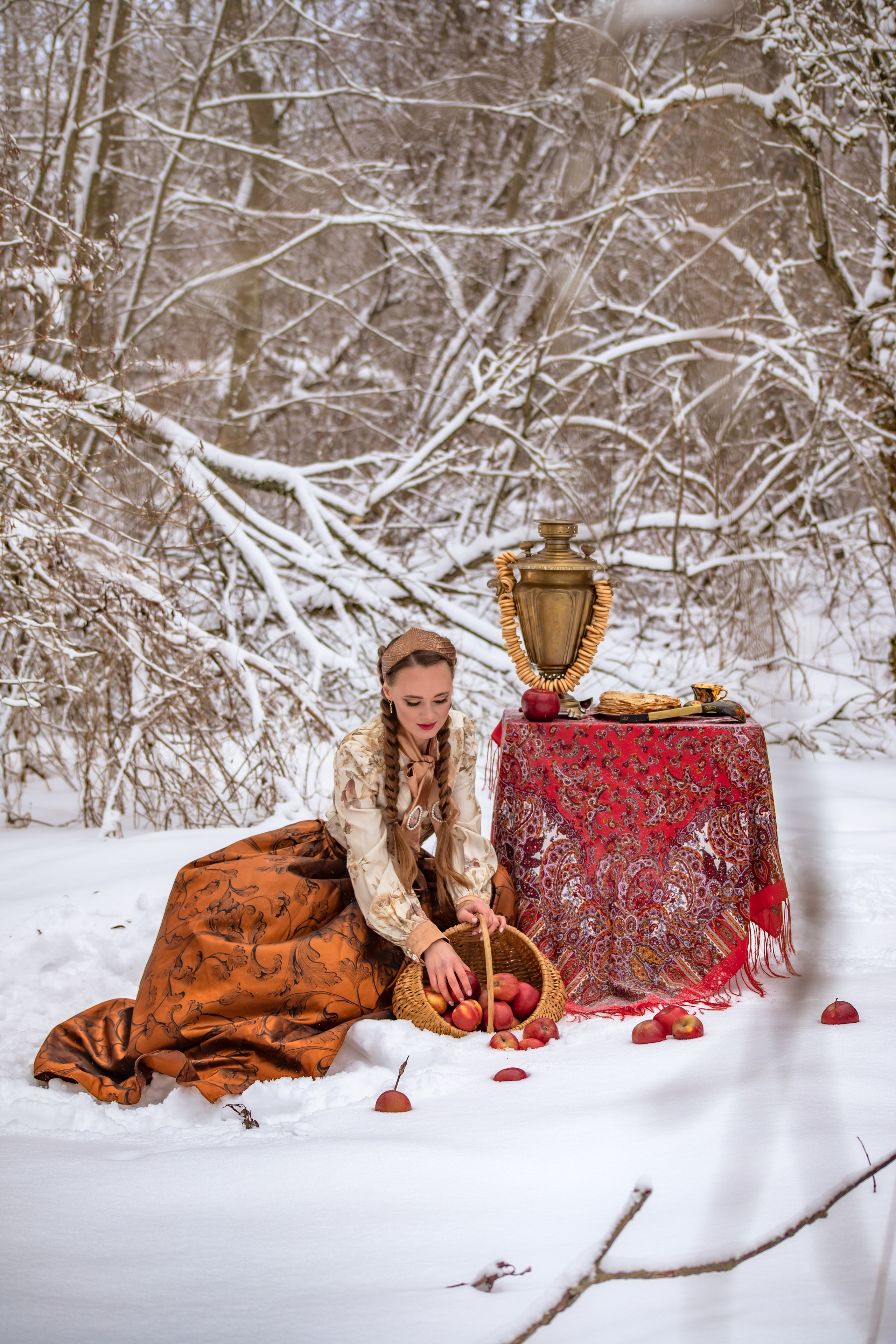 Зима по-русски. Elena Sova — семейный и женский фотограф в Санкт-Петербурге