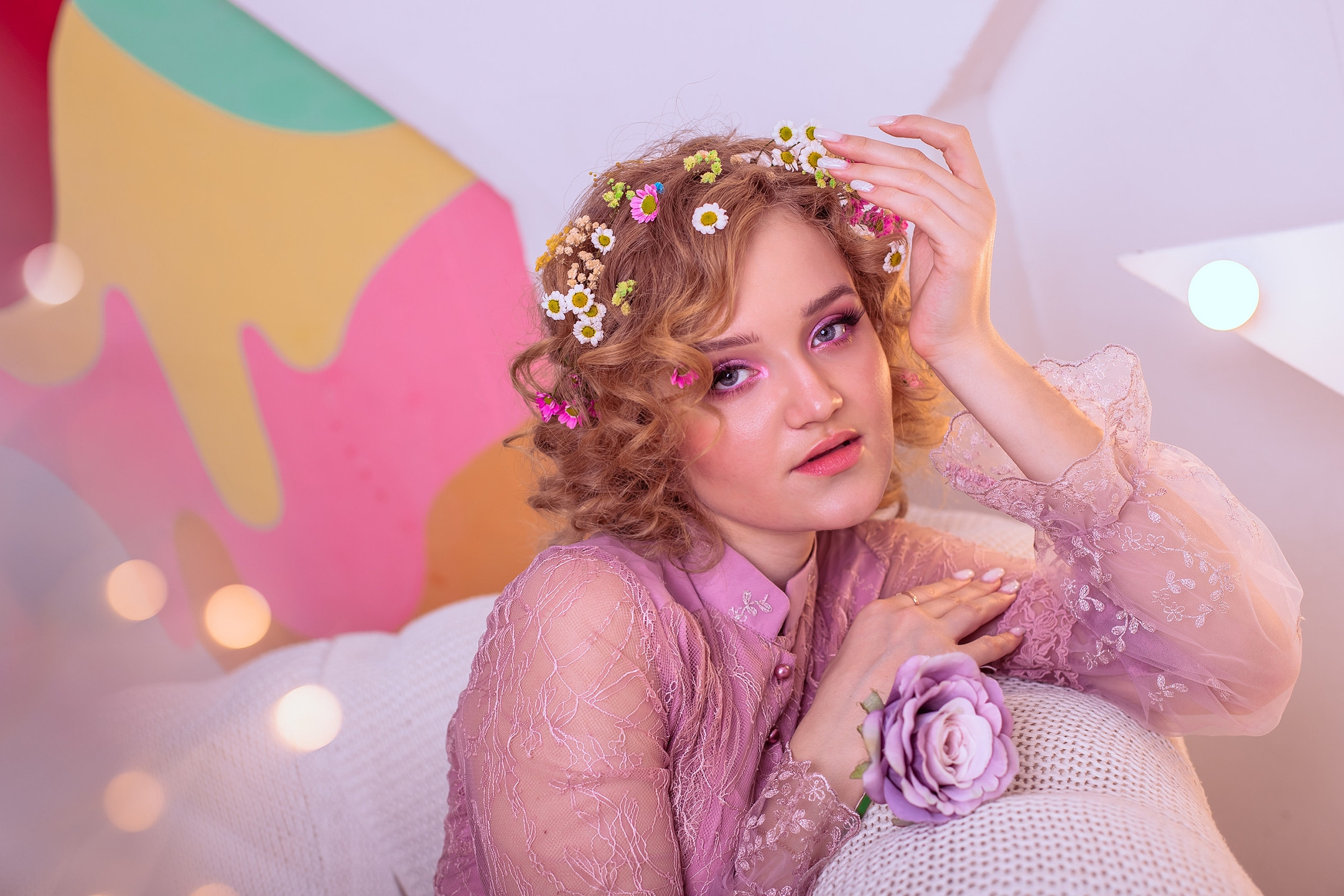 София в студии. Elena Sova — семейный и женский фотограф в Санкт-Петербурге