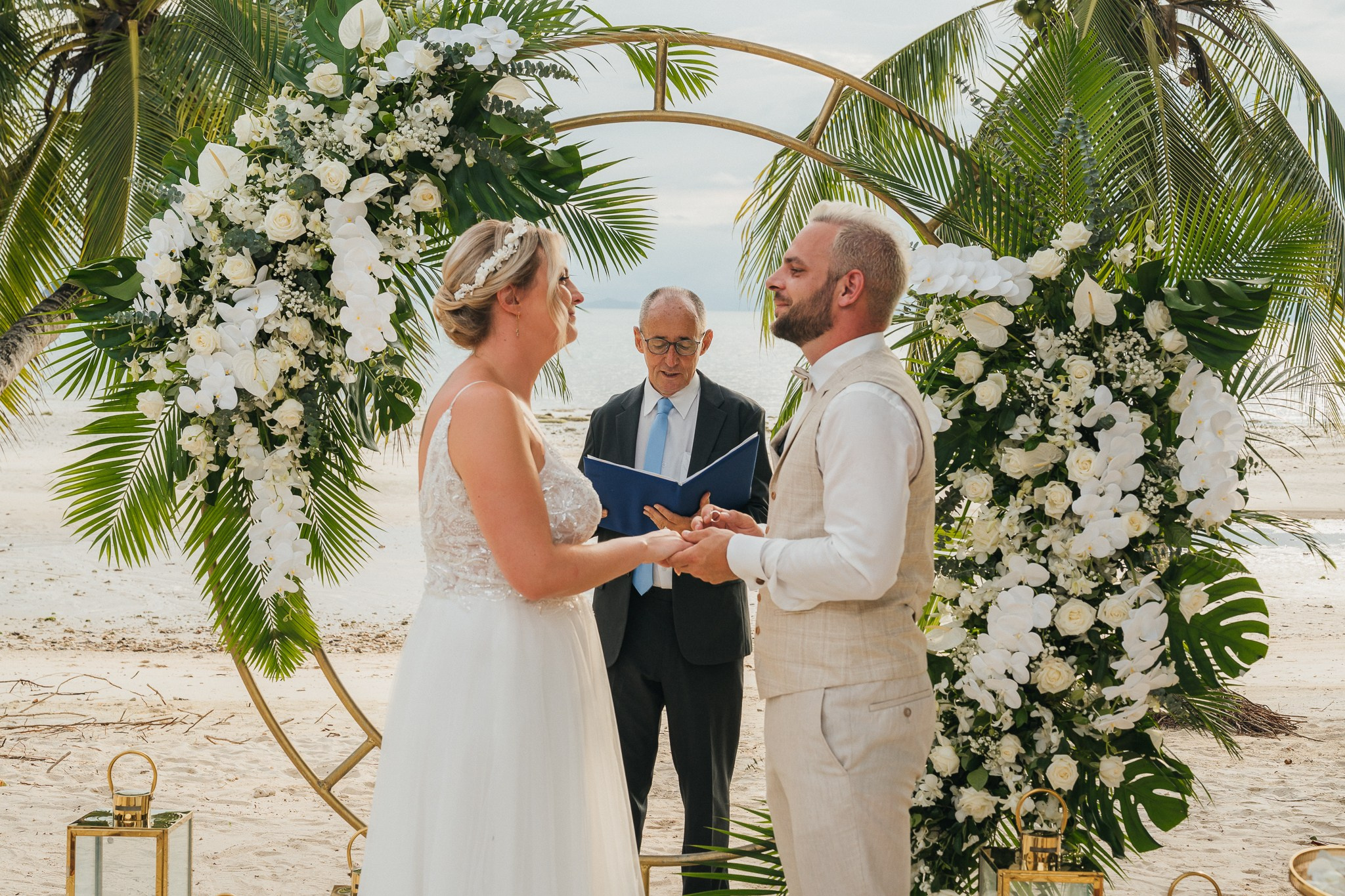 Tanja and Jean Pierre 17.04.2025. Mariage à Koh Samui, en Thaïlande. Whatsapp: +66 94 3 650 301
