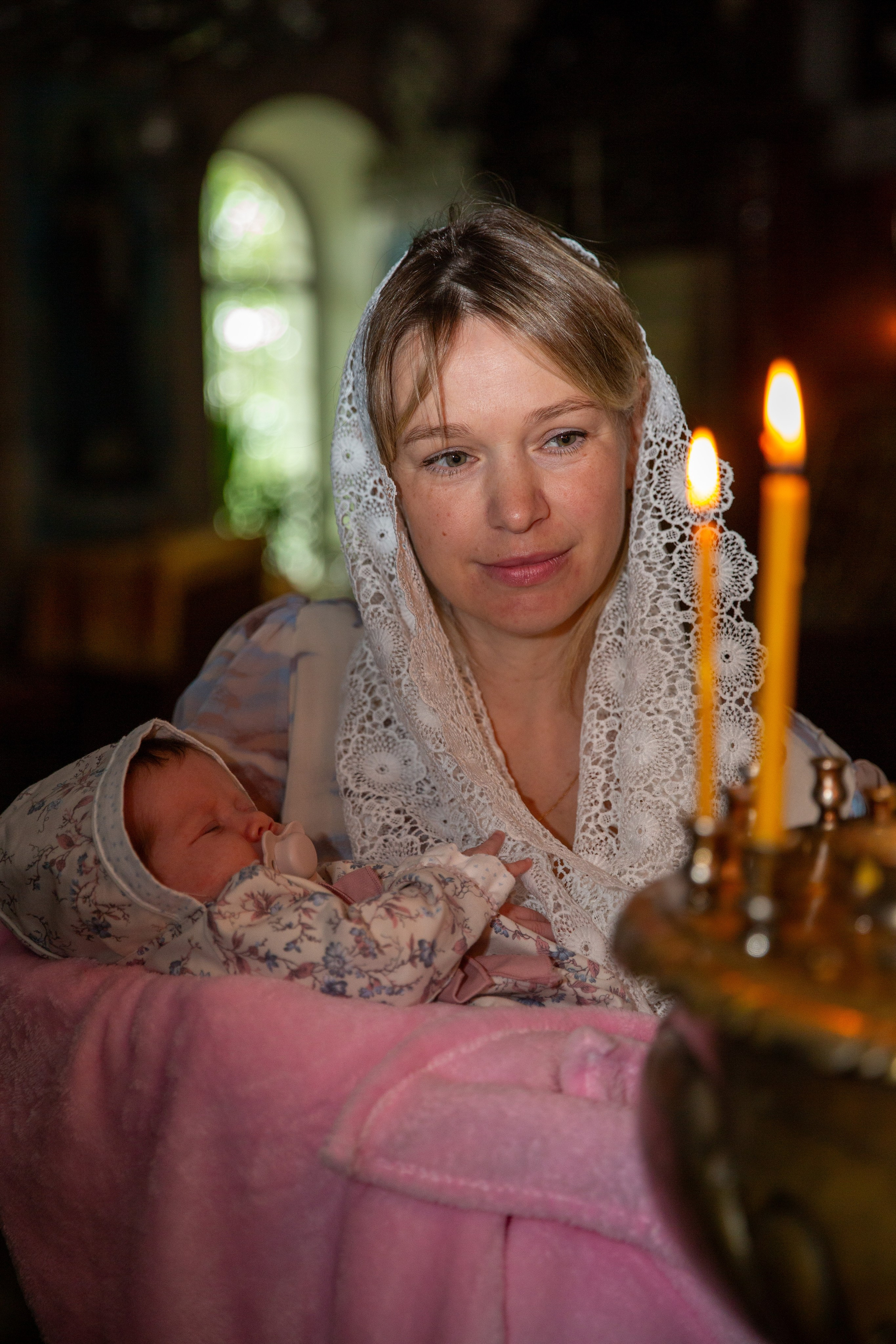 Крестины Василисы. Детский и школьный фотограф