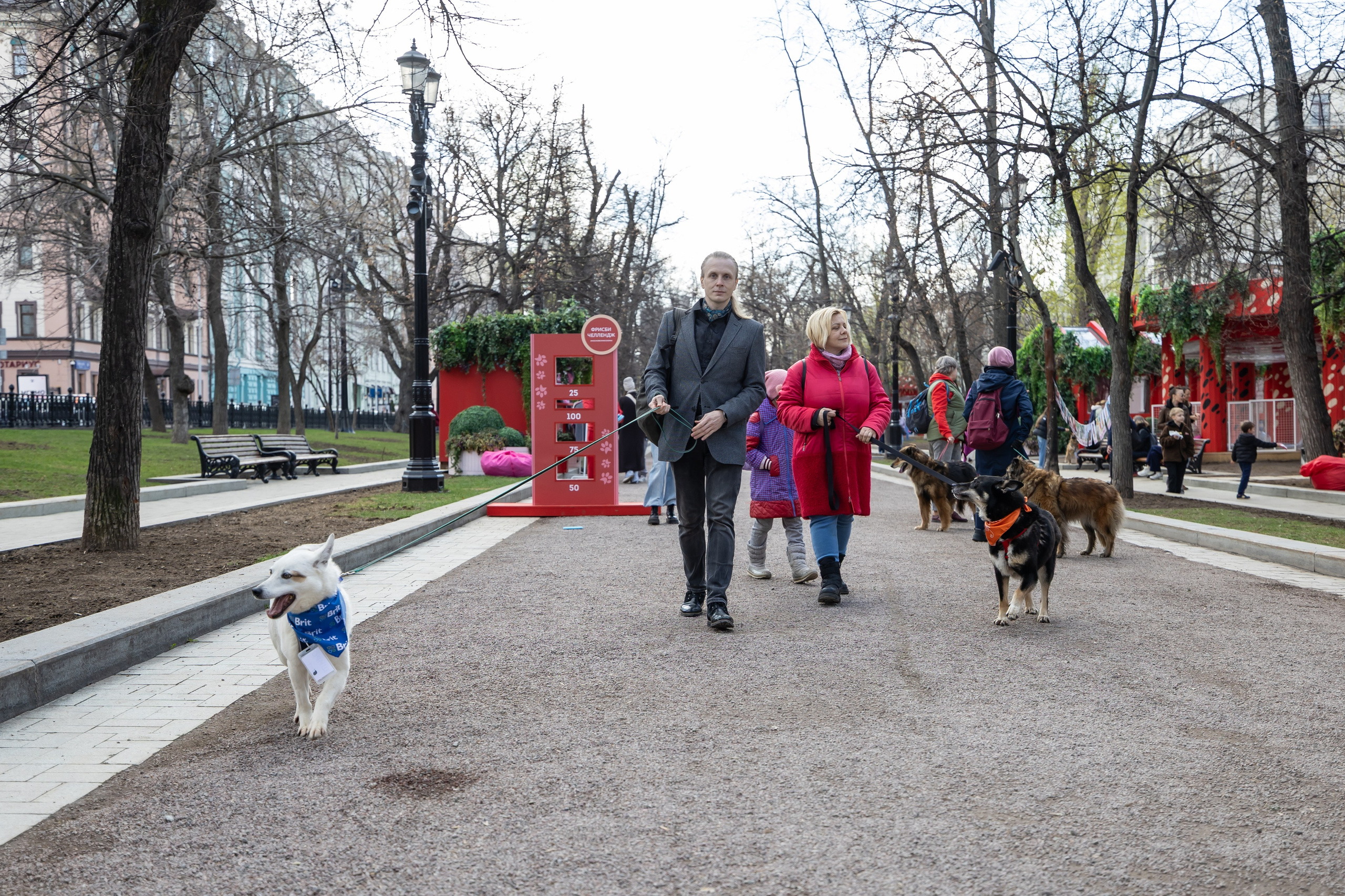 Проект «Моспитомец» на Тверском бульваре. Фотограф Владимир Охрименко