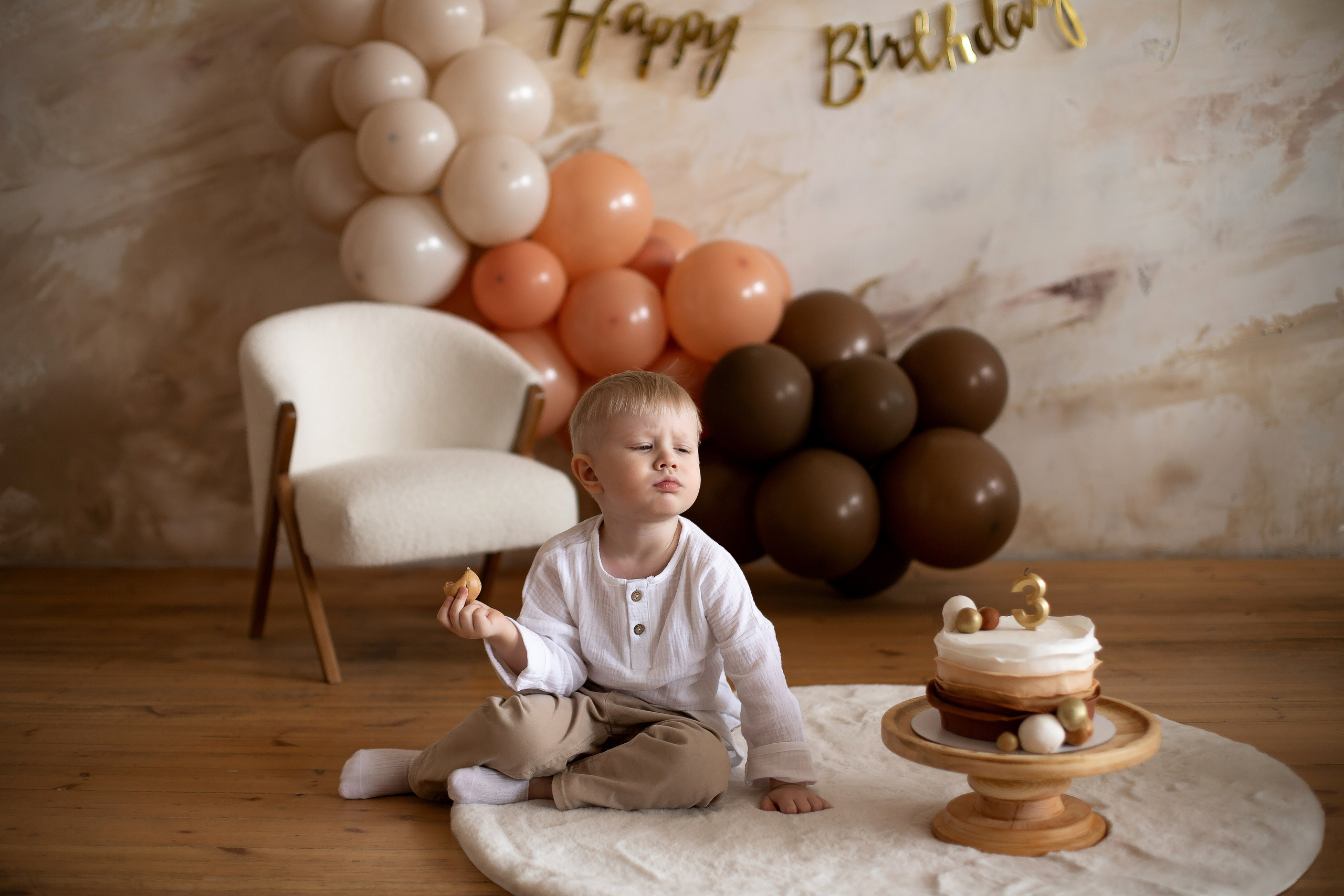 Егору 3 года. Семейный и детский фотограф в Красноярске Анна Маюрова