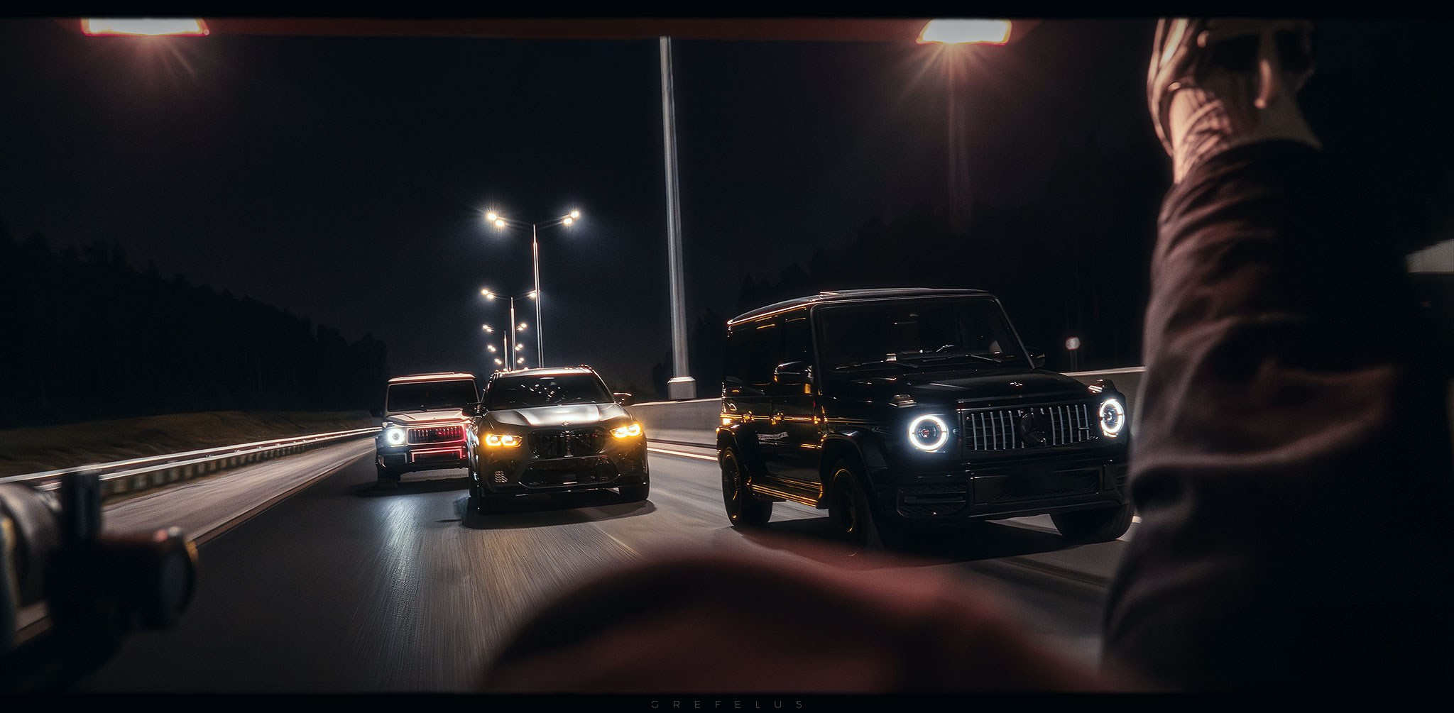 AMG G63 x BMW X5M
