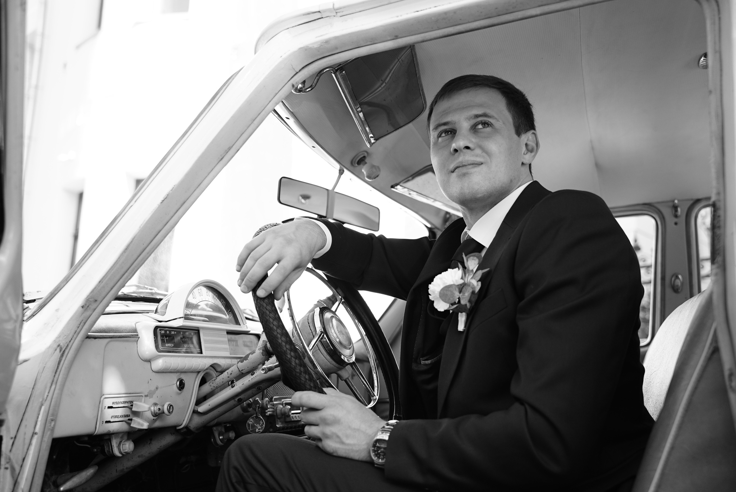 Андрей и Алина чб. Свадебный фотограф в Самаре Анна Ковалева