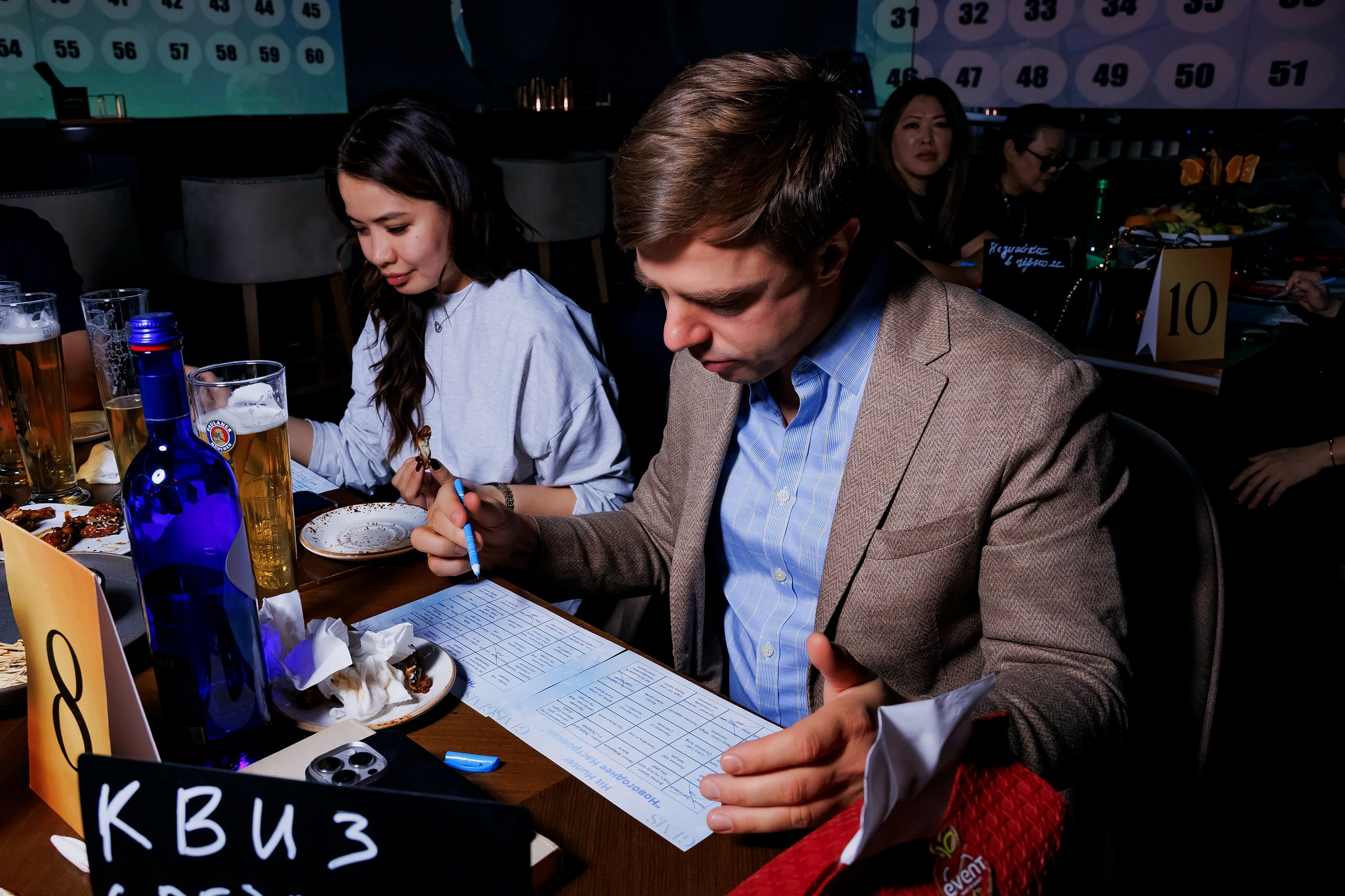 Музыкальное Лото-Event Bar. Репортажный фотограф в Алматы Каюпов Сержан