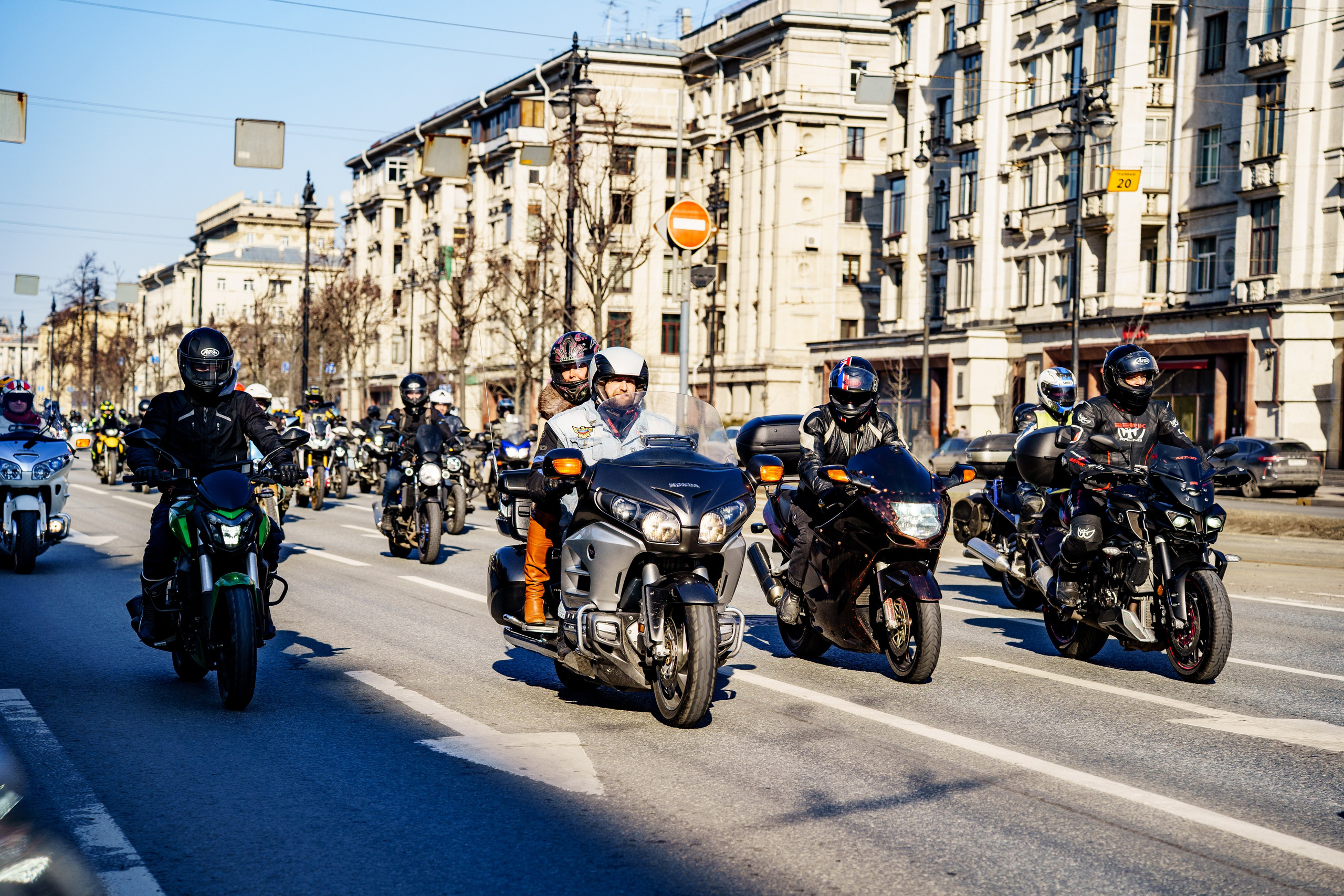 Прохват мотоклуба Norman Riders ч.1. Концертный и репортажный фотограф в Санкт-Петербурге Слава Пахомов