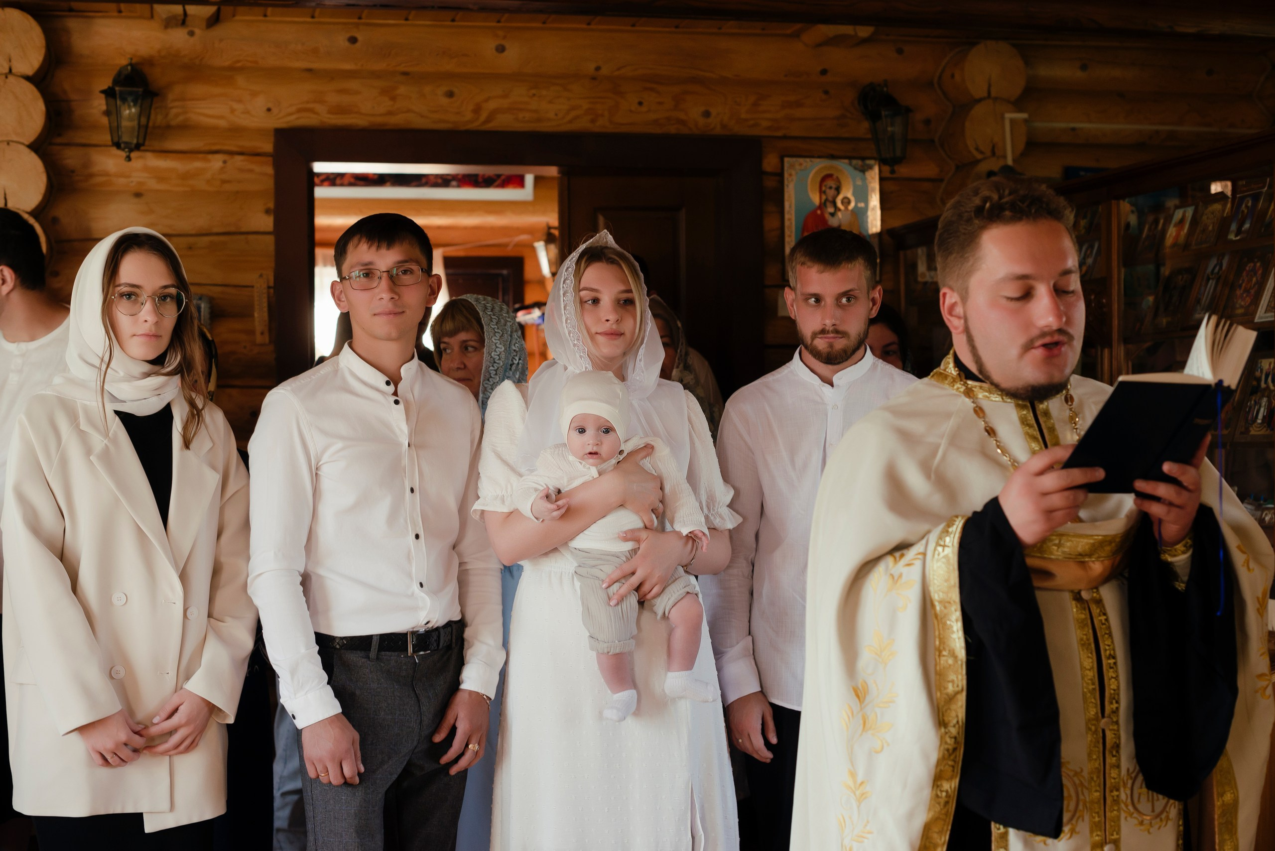 Таинство Крещения. Фотограф Дарья Семина