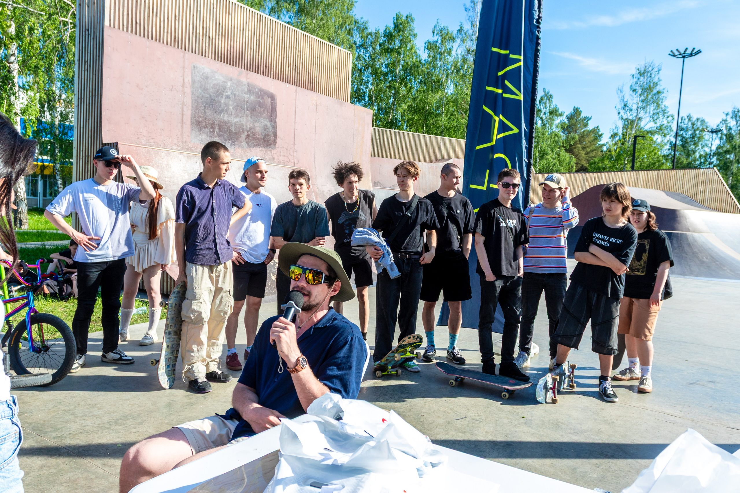 Открытие парка. Design Muginov