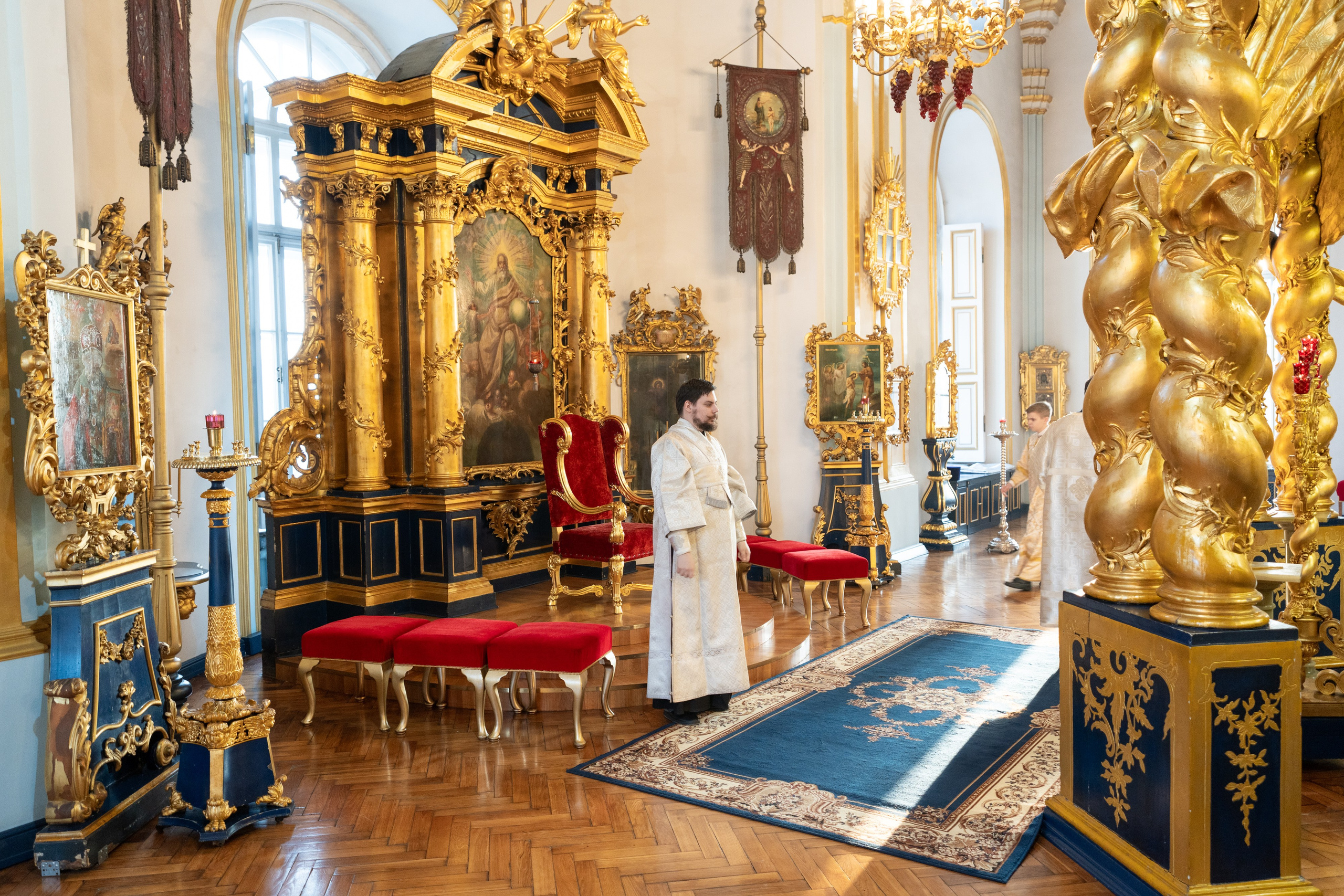 Неделя 33-я по Пятидесятнице, по Богоявлении. Попразднство Богоявления. Мученицы Татианы Римской. НИКОЛО-БОГОЯВЛЕНСКИЙ МОРСКОЙ СОБОР