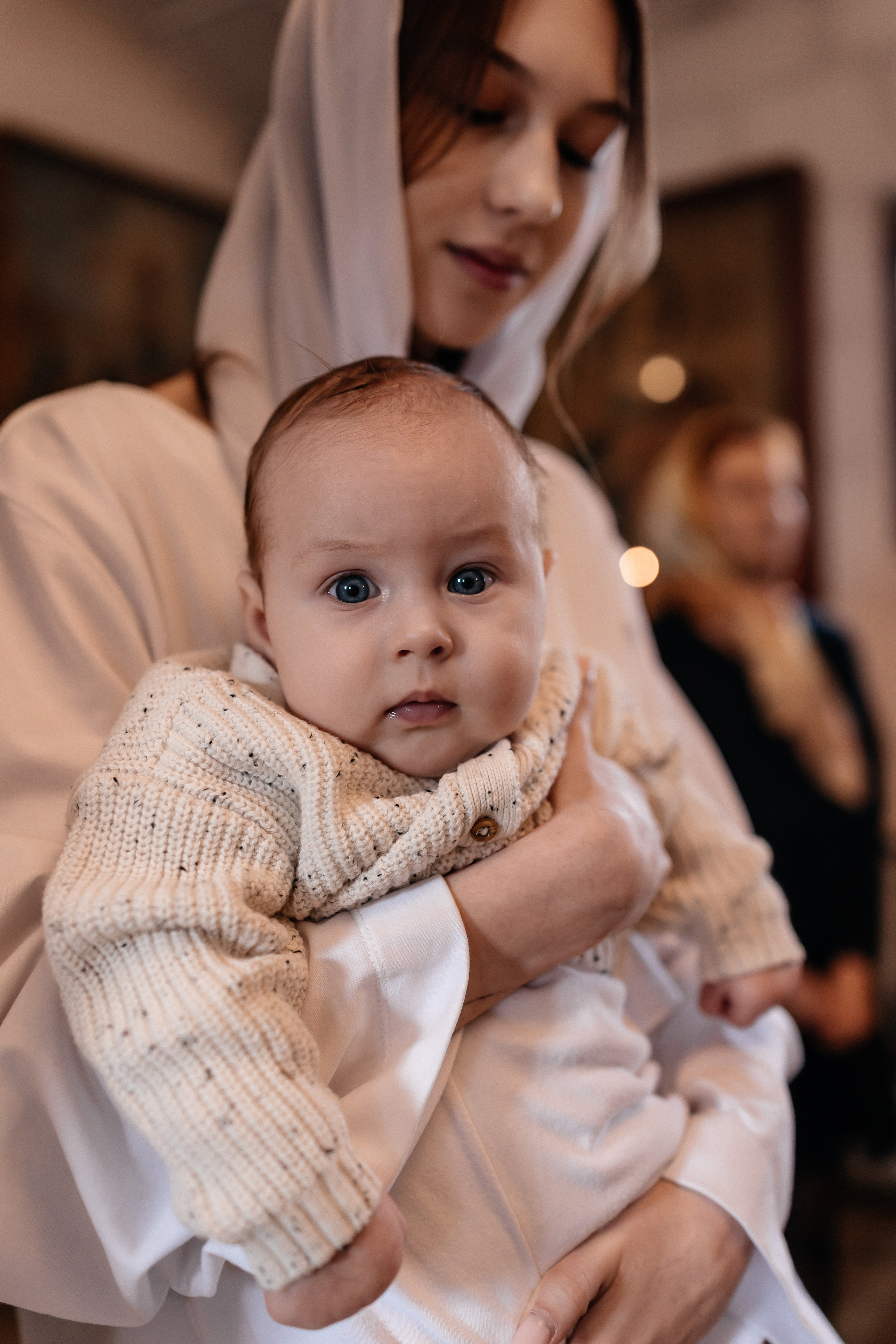 Крещение Артема. Семейный фотограф Минск Усова Ольга