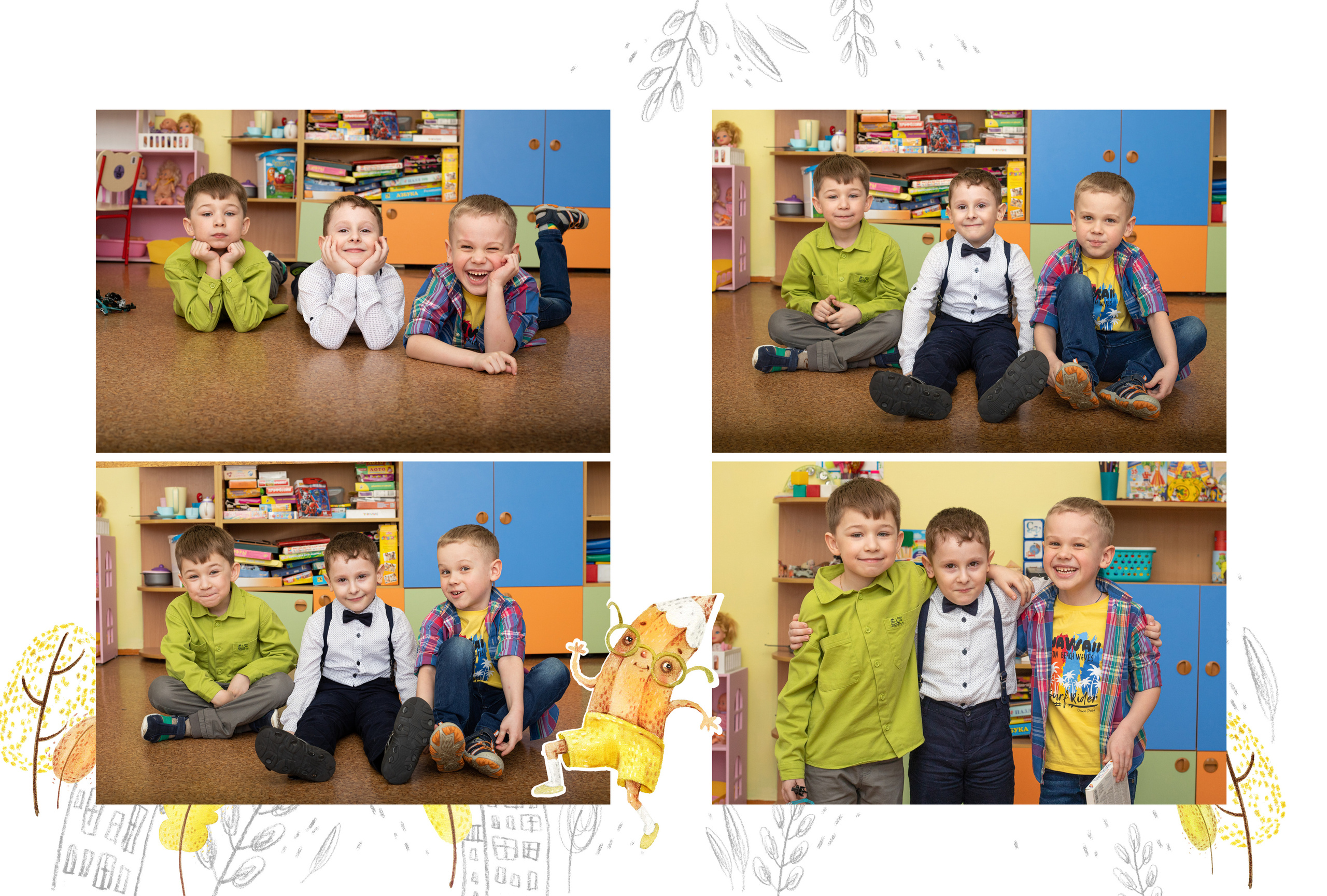 Альбом 3 разворота. Выпускные альбомы, индивидуальные фотосессии в Костроме