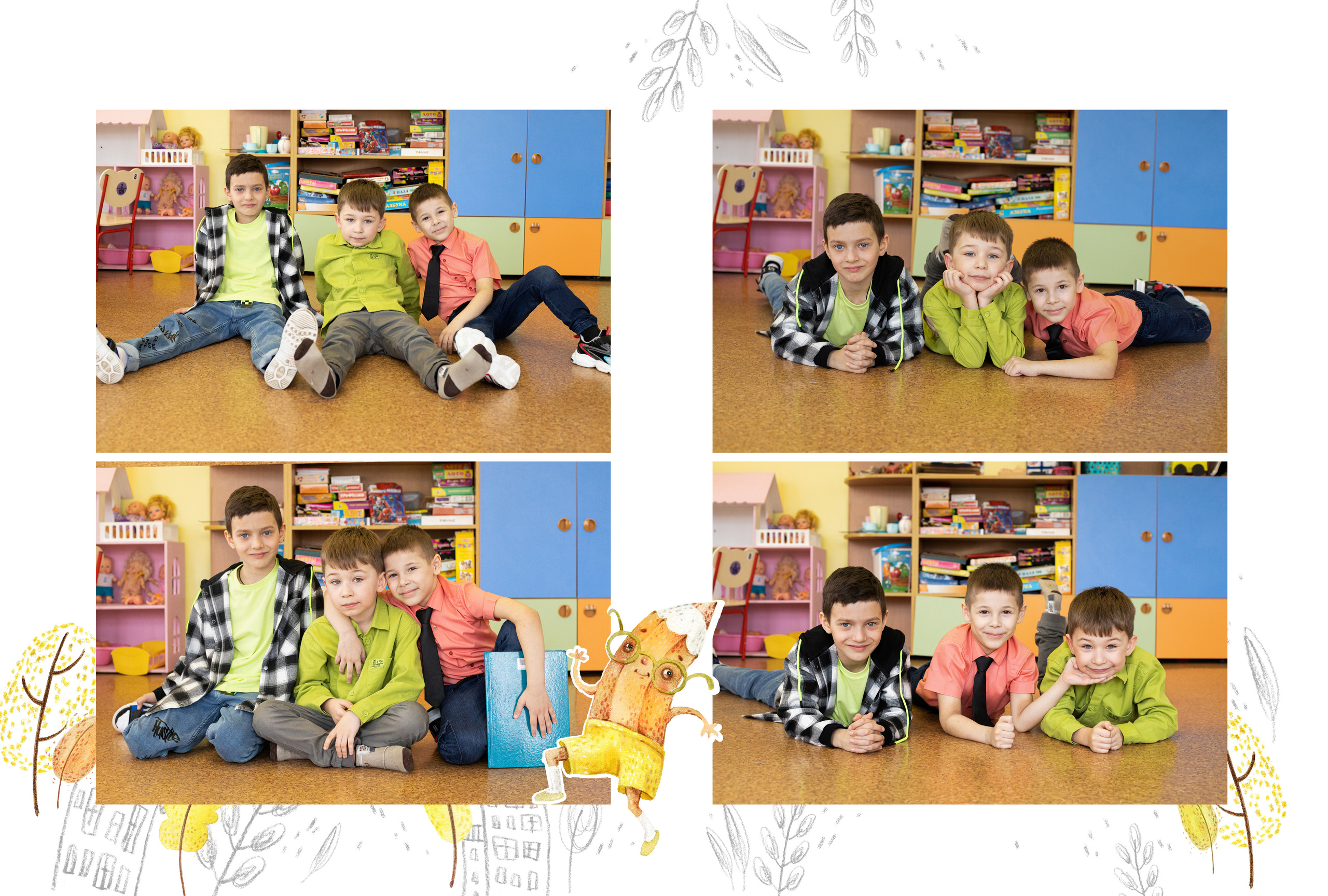 Альбом 3 разворота. Выпускные альбомы, индивидуальные фотосессии в Костроме