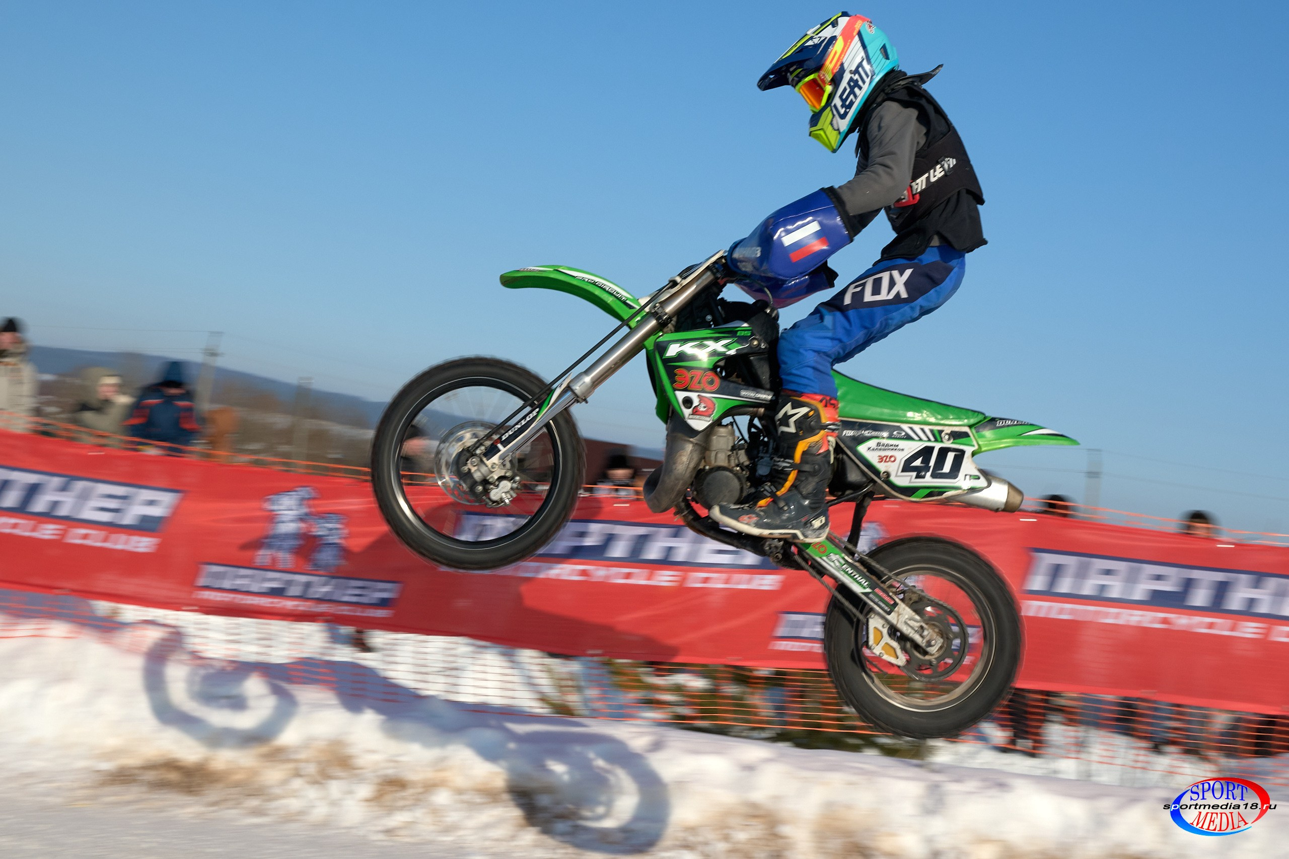 3 этап Кубка Удмуртской Республики по мотокроссу. Воткинск 23.02.2025. Спортивный репортажный фотограф в Ижевске Сергей Мерзляков