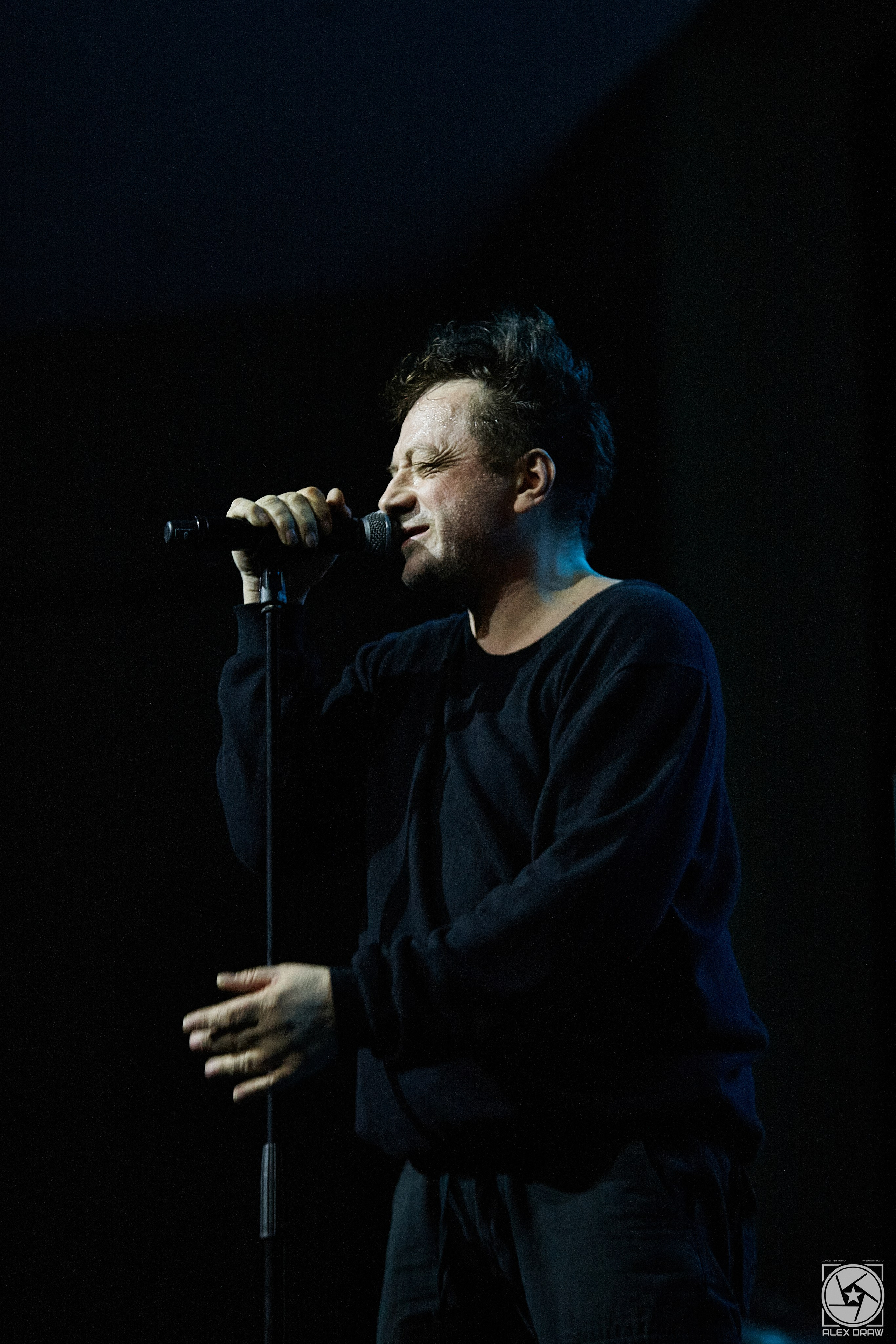 Глеб Самойлов Агата Кристи 35 лет! 06.12.2023 Гранд Холл Сибирь. Фотограф Москва Concerts photo / Fashion photо