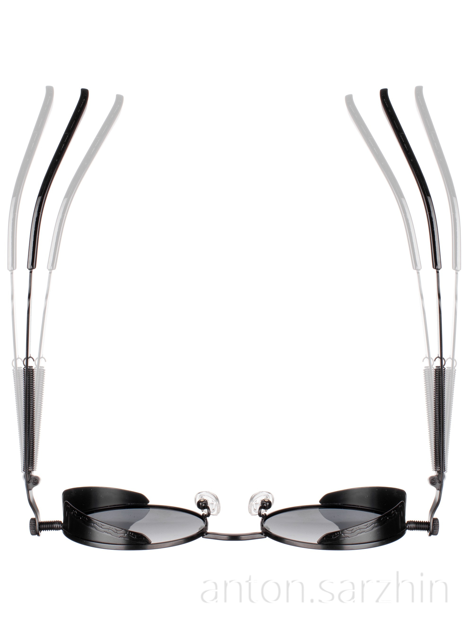 Предметная съемка очков вертикально