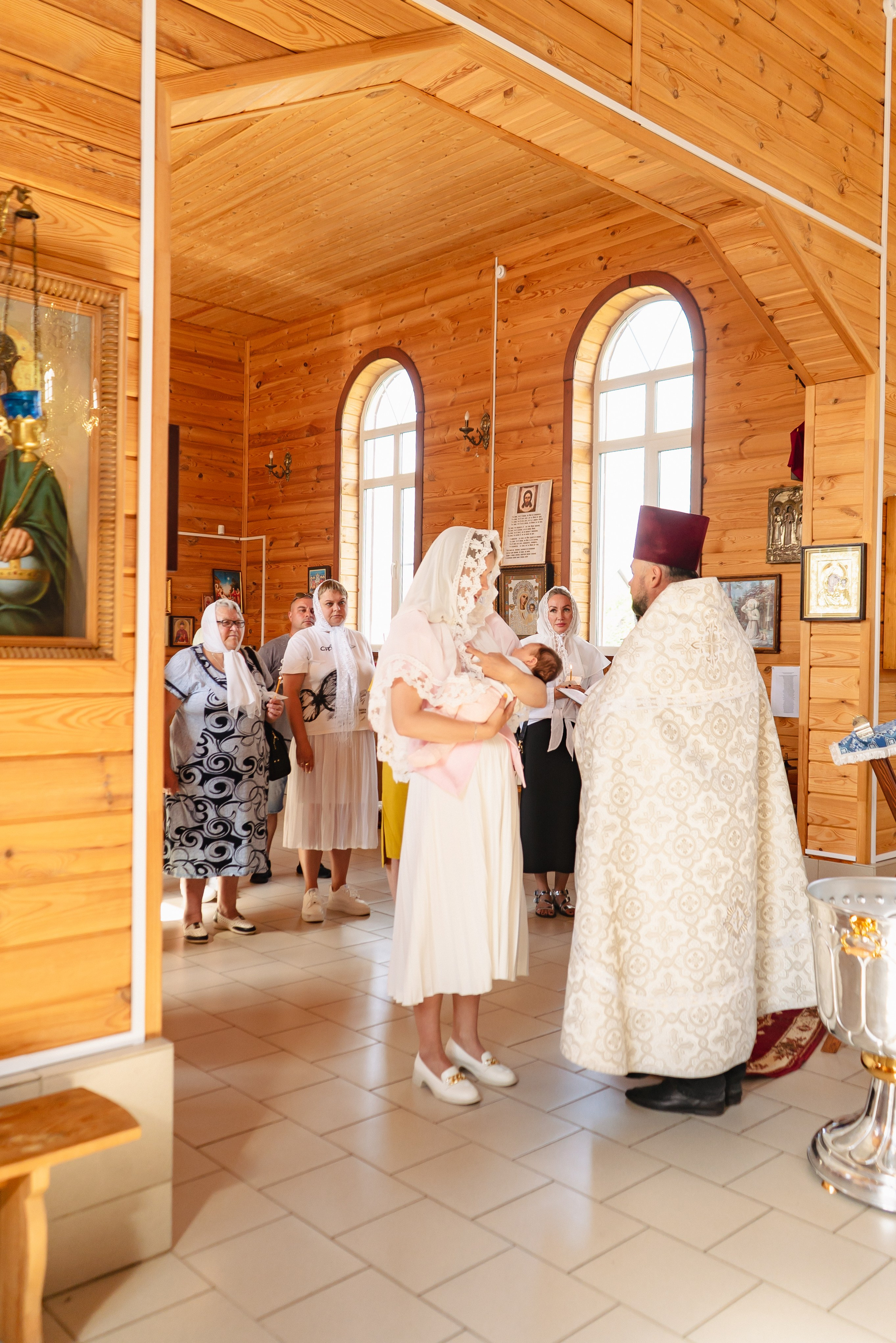 Таинство Крещения. Фотограф Татьяна Киреева.Кулебаки