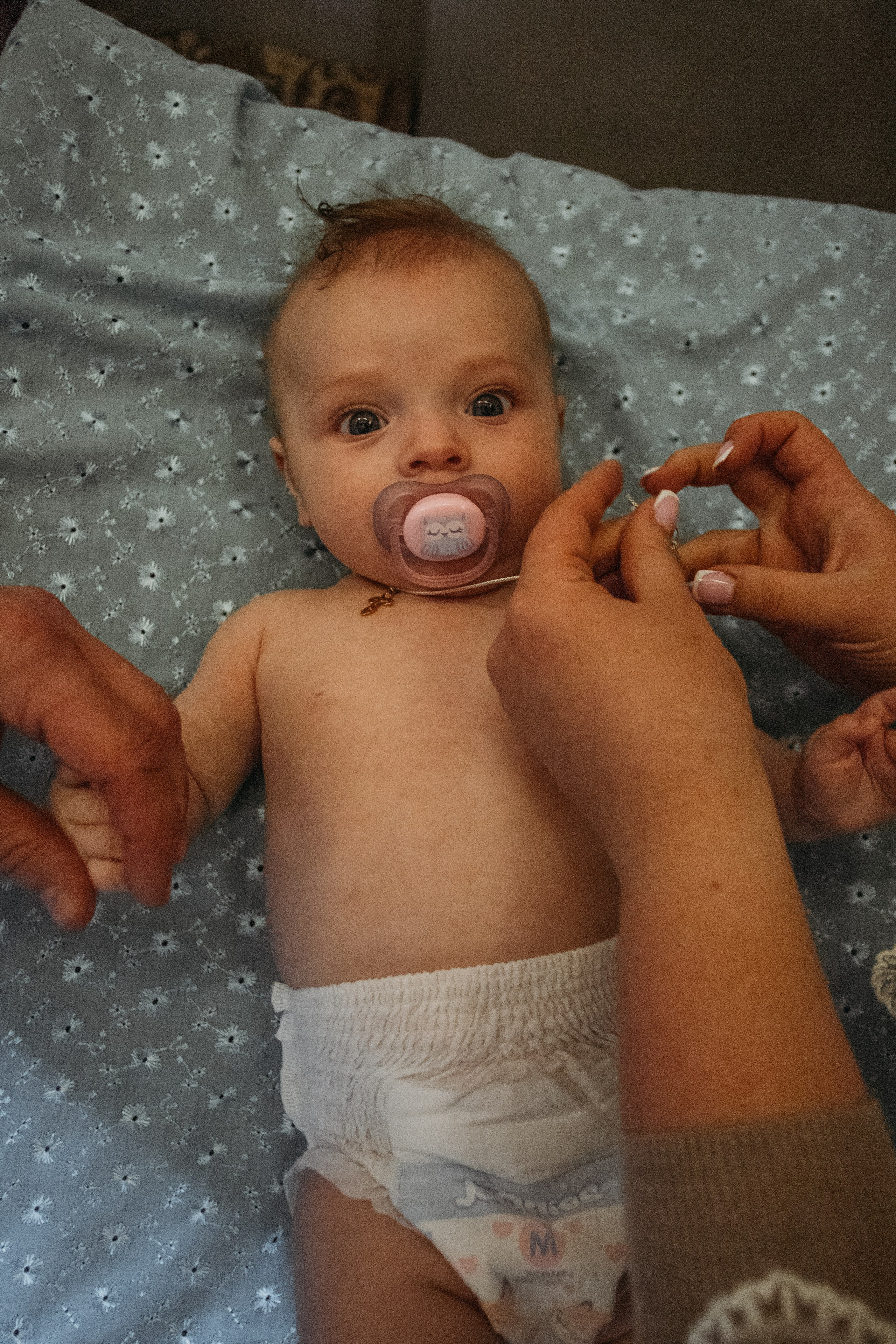 Крещение Аглаи. Венера Гайн. Репортажный фотограф  Тюмень. Обучение фотографии с 0