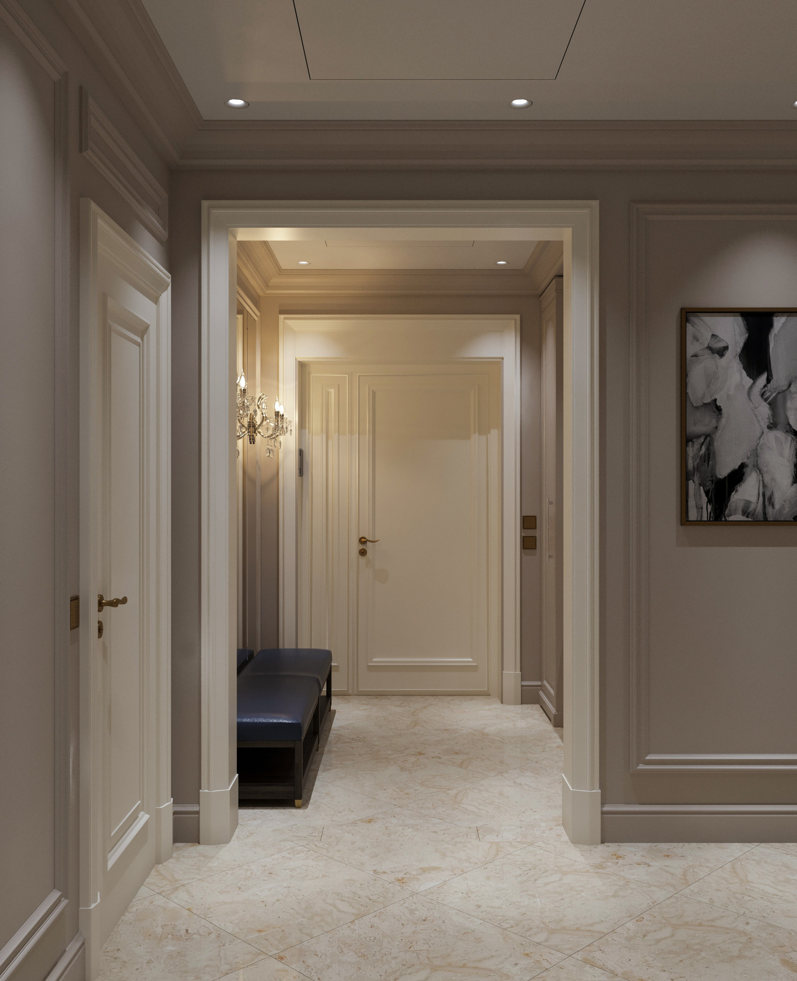 Квартира 163 кв.м в Ж.К. «Олимпия». Антон Пичкур — архитектор