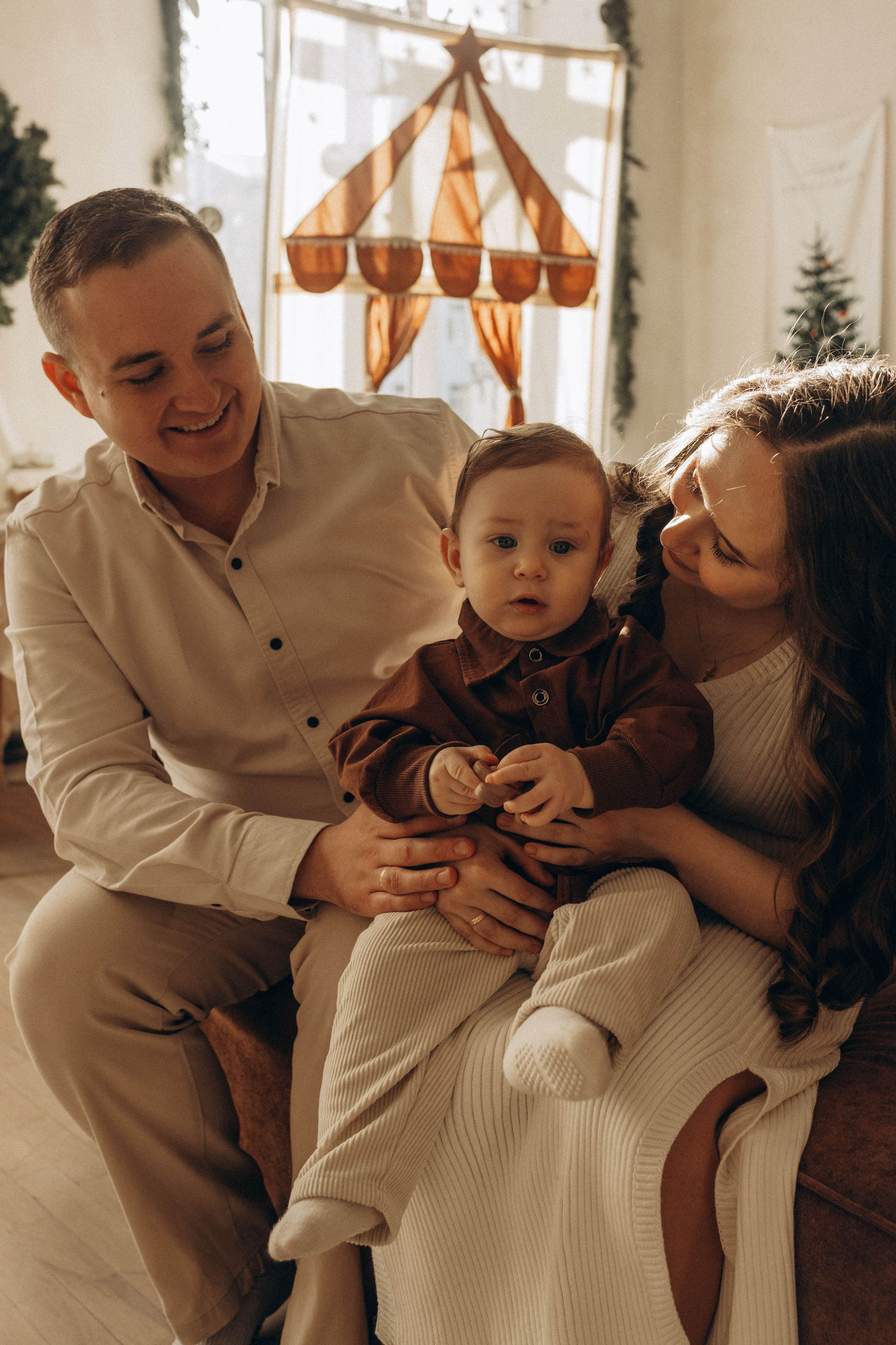 Новогодняя фотосессия в студии Редкое фото. Фотограф в Ставрополе Svetlana Matveeva