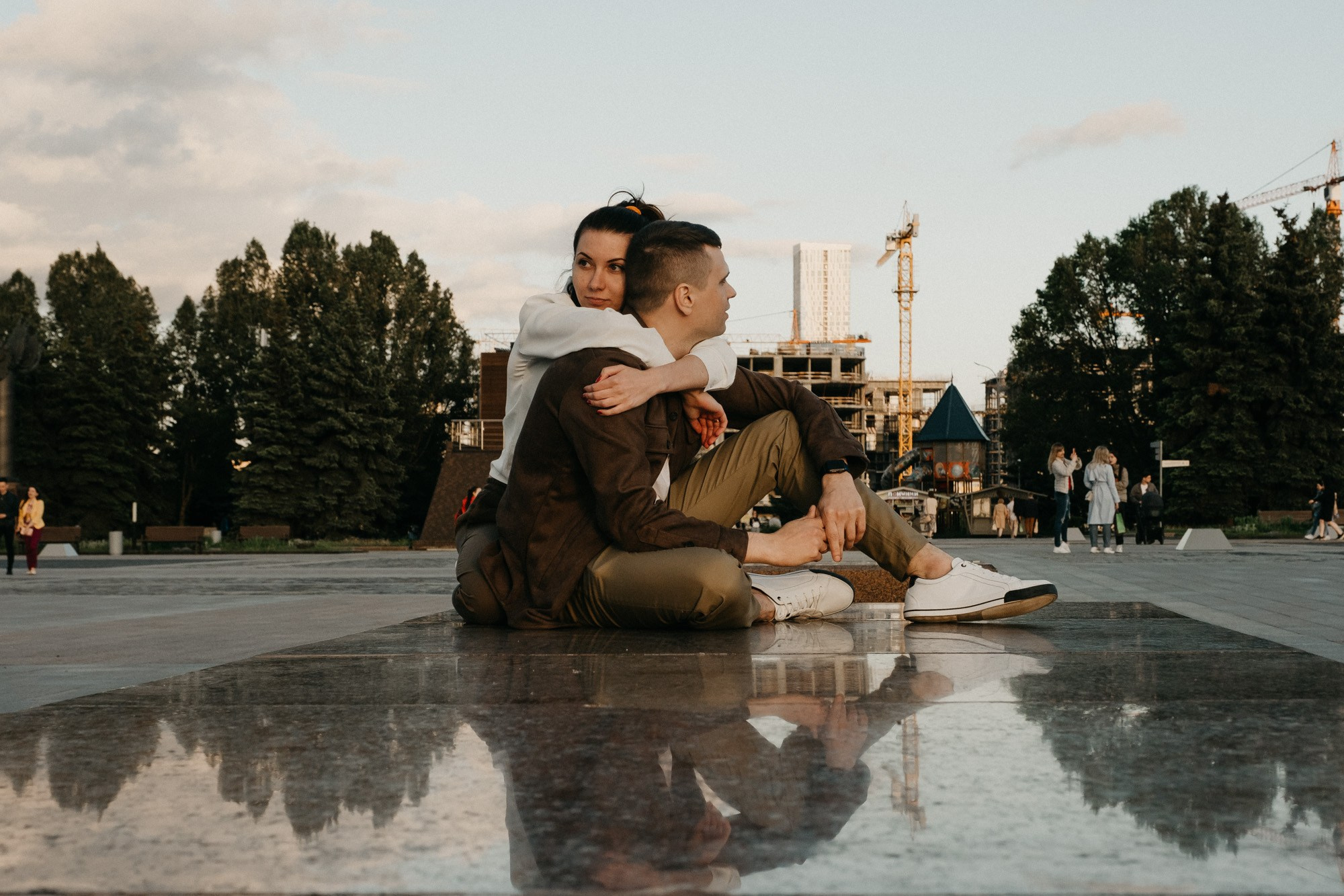 По маршруту первого свидания. Свадебный фотограф Александра Тюлякова