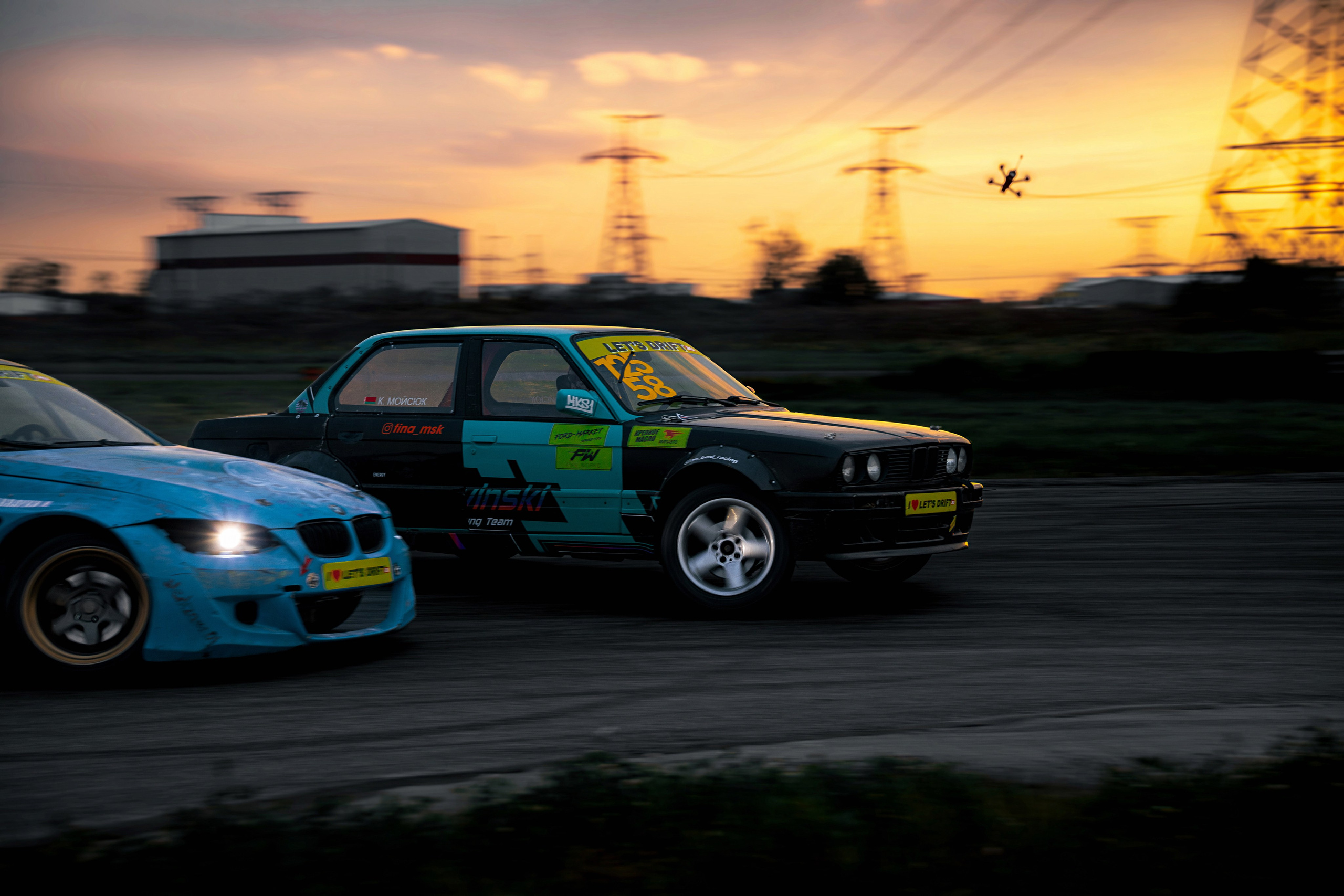 Фотосъемка дрифта в Санкт-Петербурге | Энергичные кадры для спортивных медиа