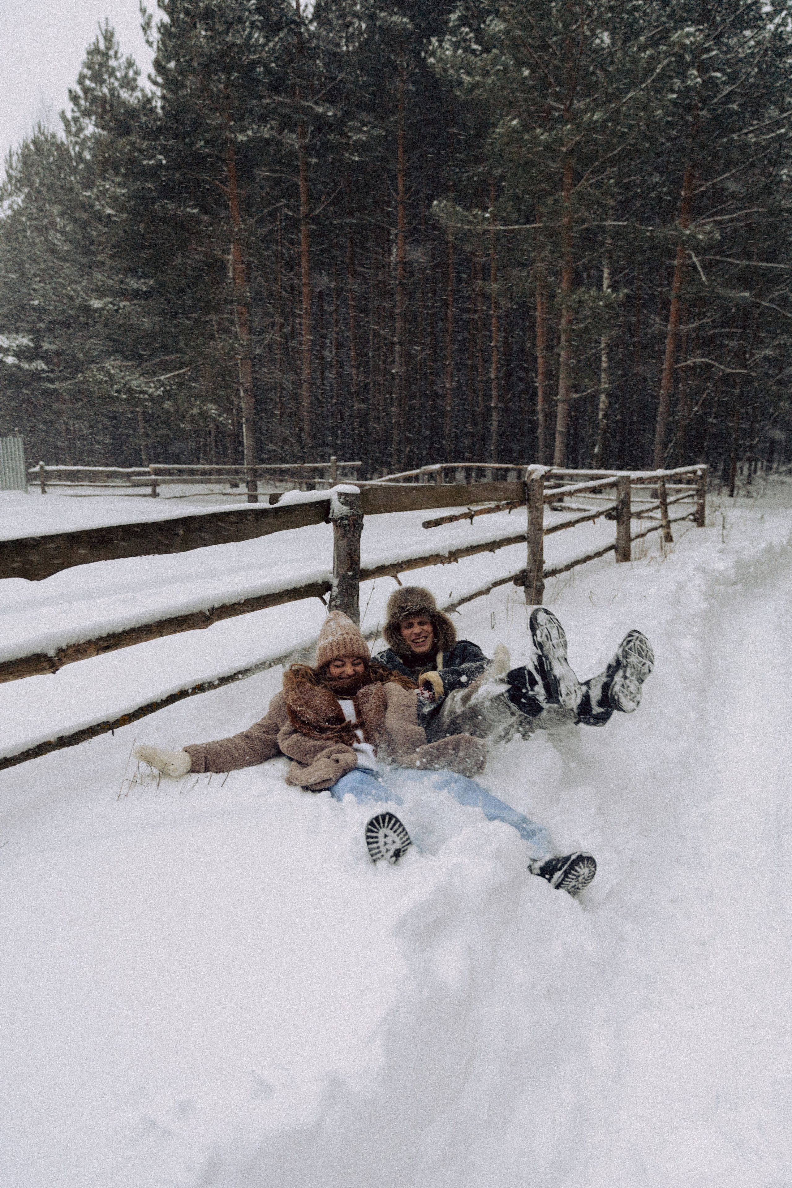 Зимняя лав стори. Фотограф Ульяна Дивина в Нижнем Новгороде и Нижегородской области