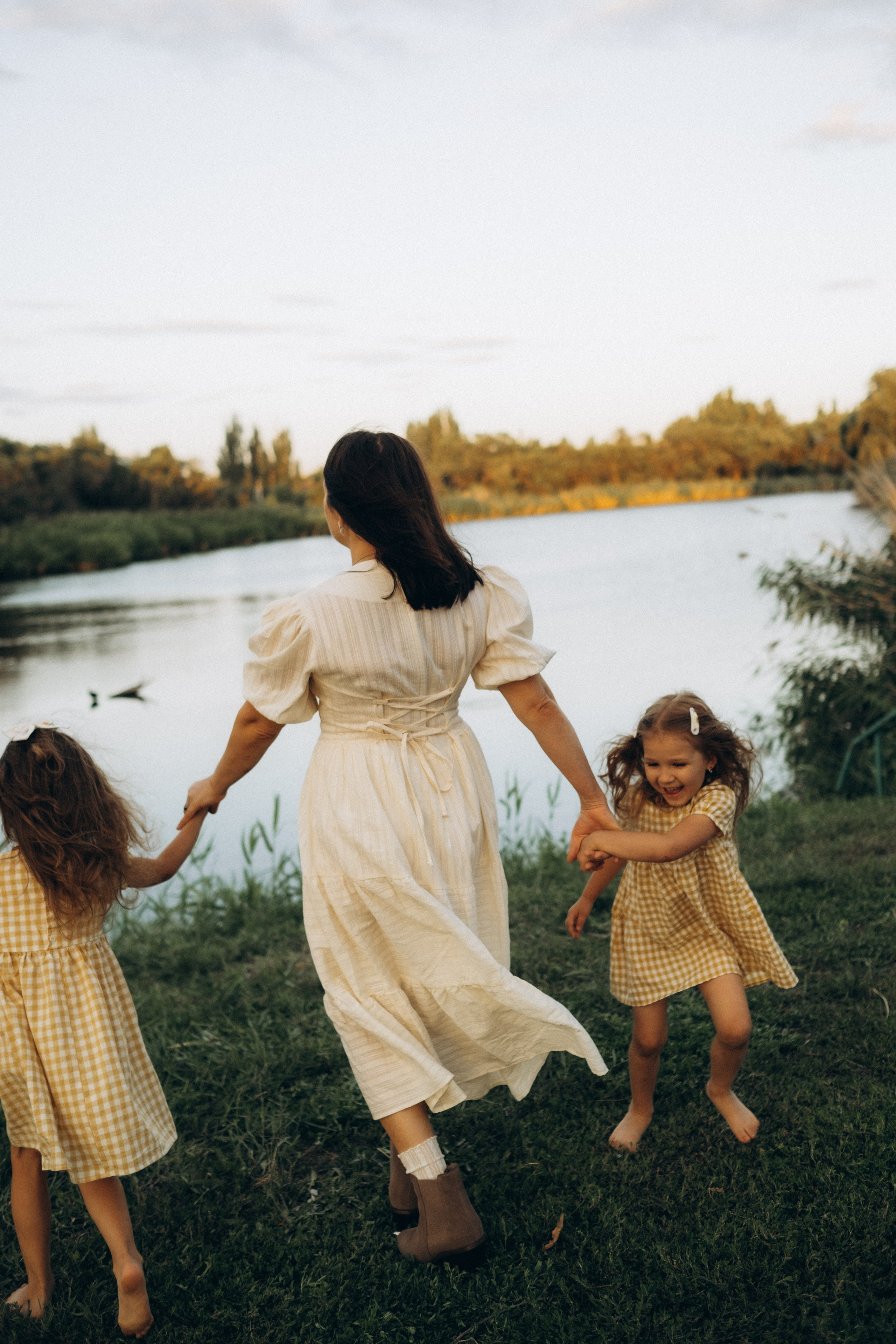 Семейная история на озере Сарпа. Фотограф в Москве Ольга Елоева