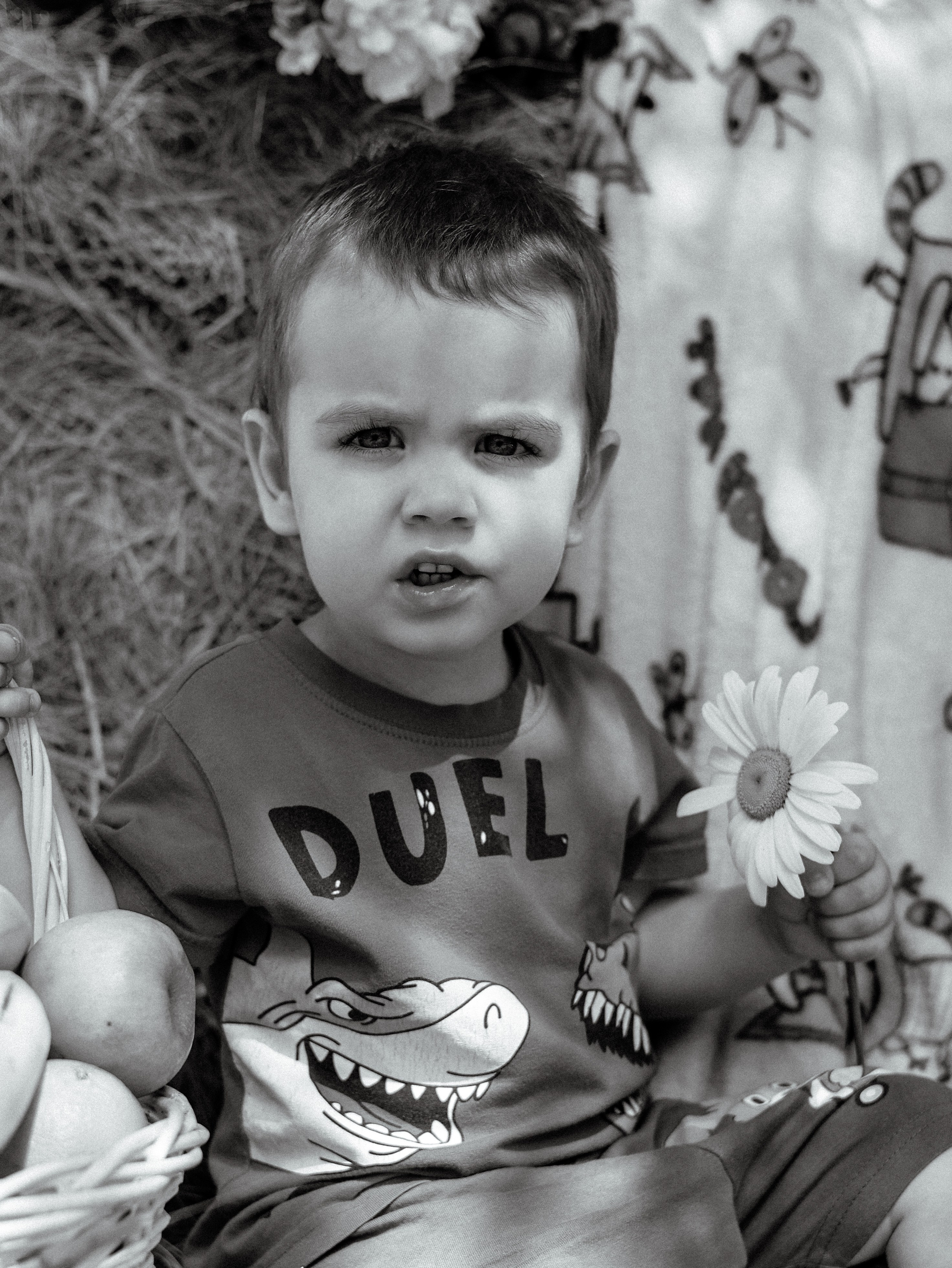 Тематическая летняя съемка в детском саду. Мания, портретный фотограф в городе Оренбург