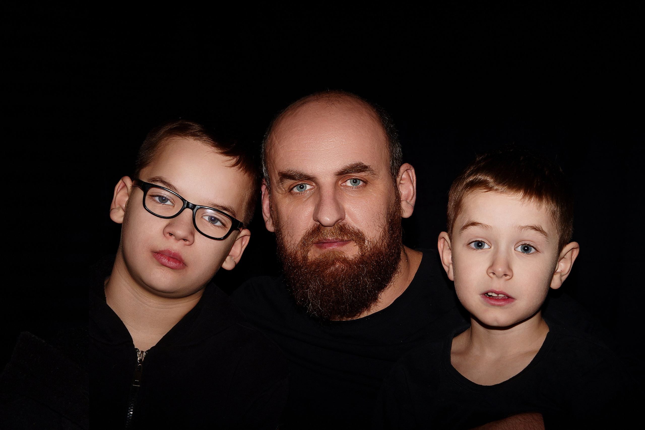 Семейные фотографии Василия и детей. Фотограф Светлана Боровикова в Домодедове