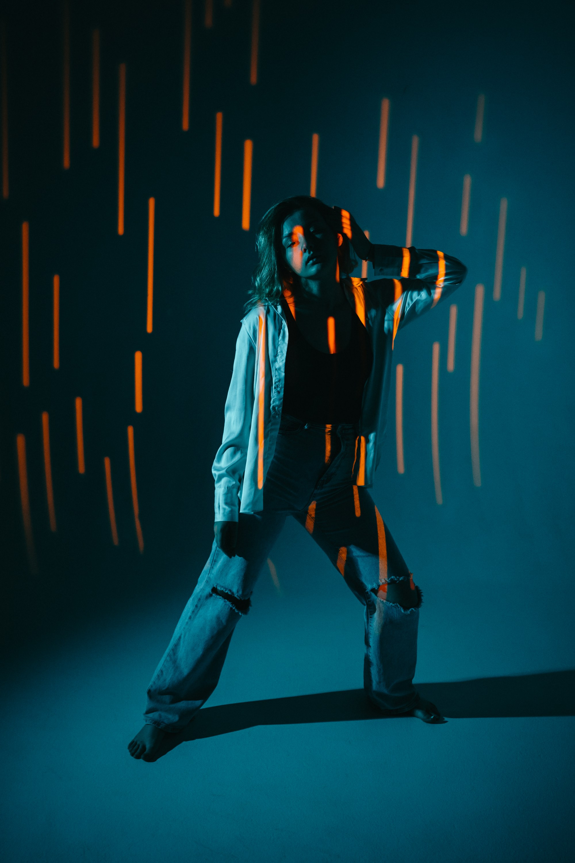 Цветной свет. Наталья. Фотограф Яна Савина