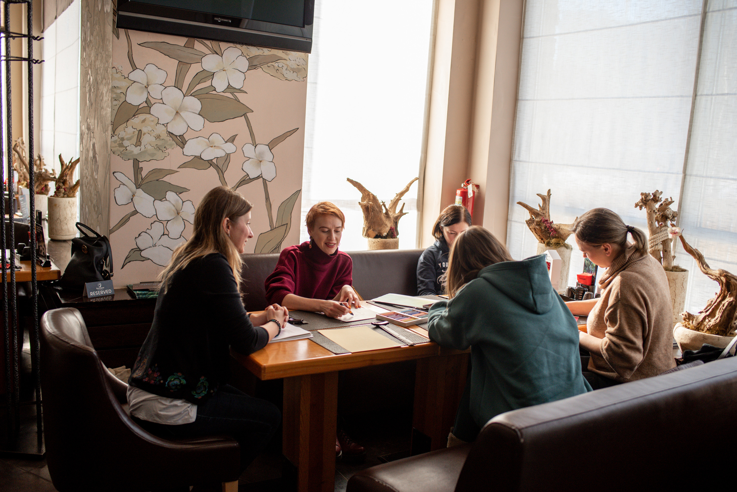 Арт-терапия. Бренд контент фотограф Виктория Мурга, Москва и Зеленоград