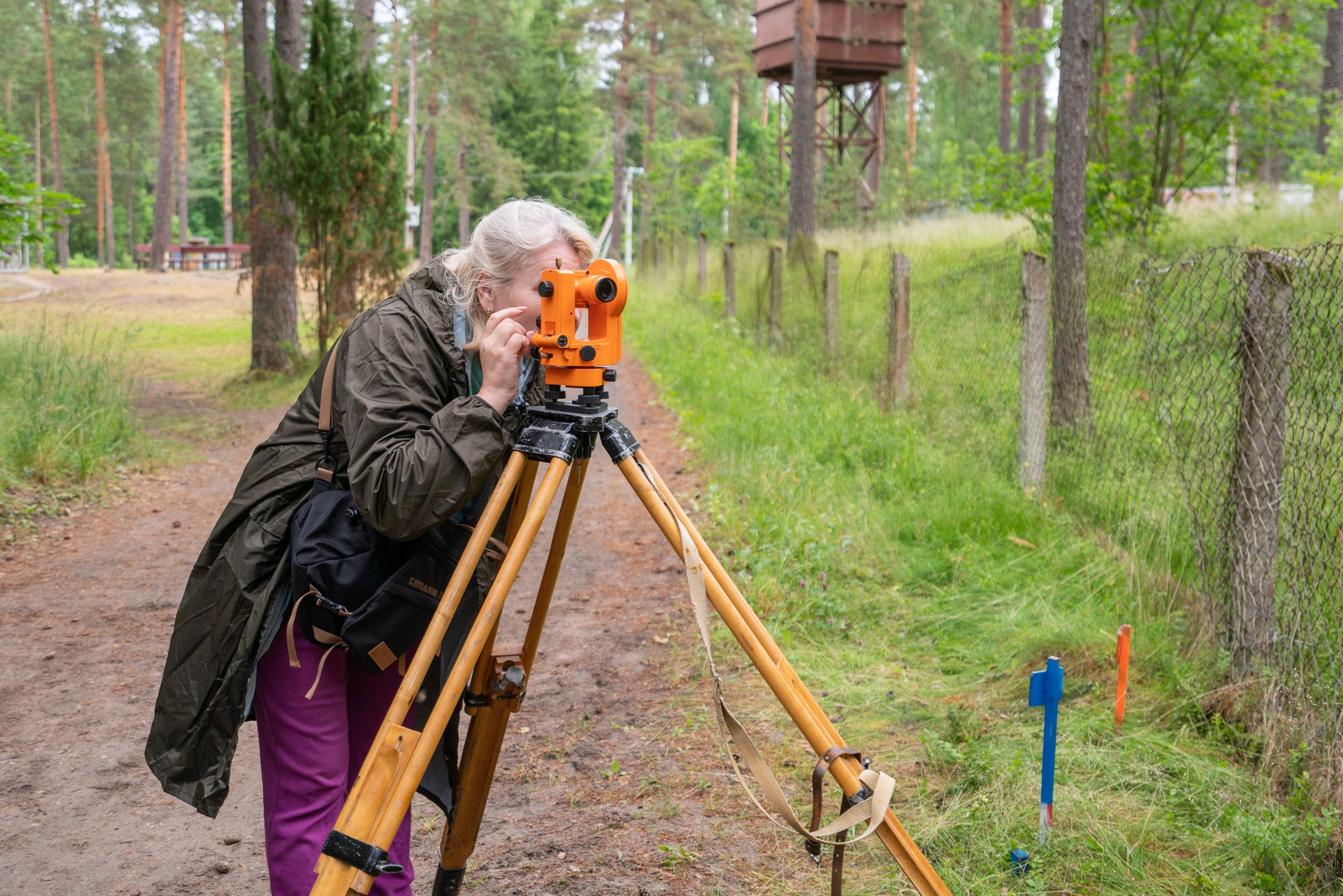 Геодезическая практика. Photographer Vladimir Korovyakovsky