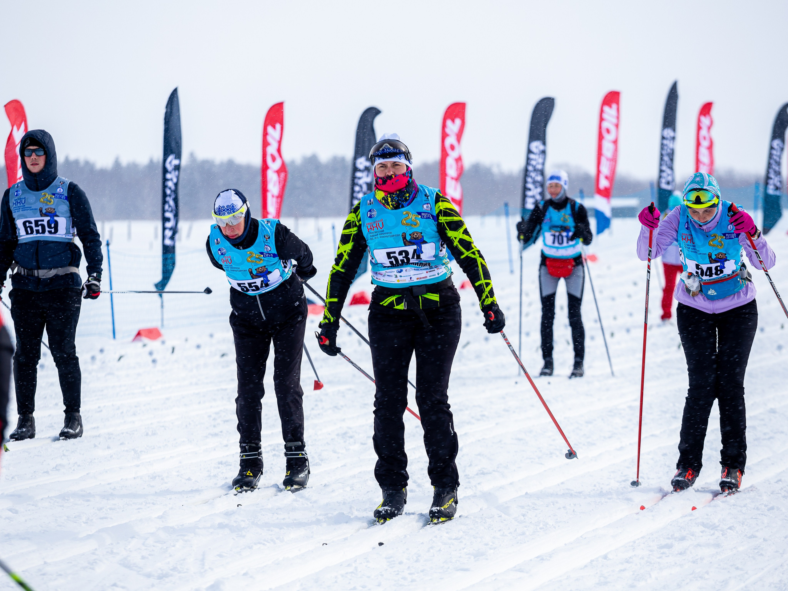 25 лыжный марафон им. Фархутдинова. Инга Кузьминская ТОП-фотограф г. Корсаков