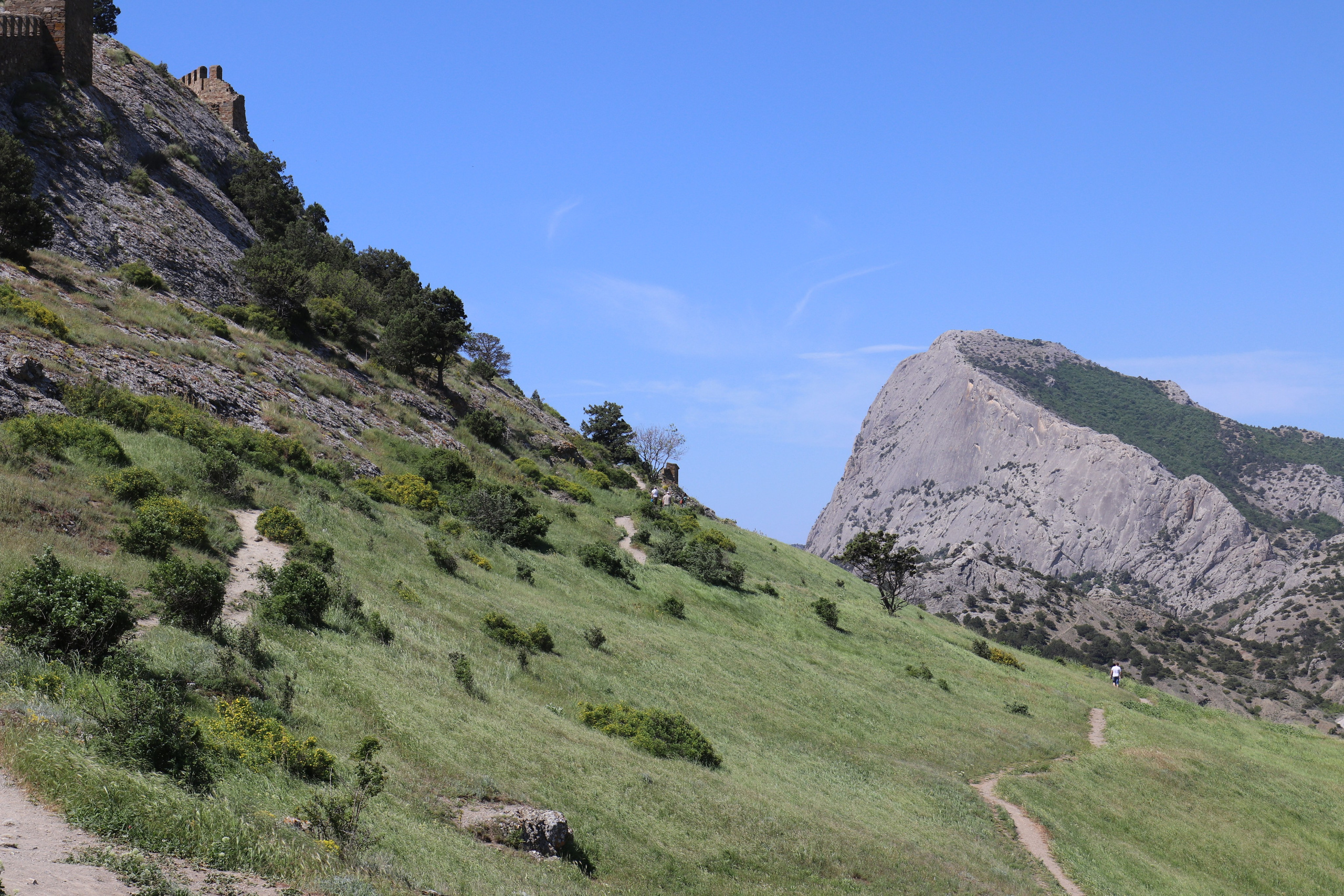 Крым. ЮБК (Бахчисарай, Демерджи, Судак). Первый скалолазный выезд. Май 2019. Путешественник-фотограф из Санкт-Петербурга Татьяна Свистулина