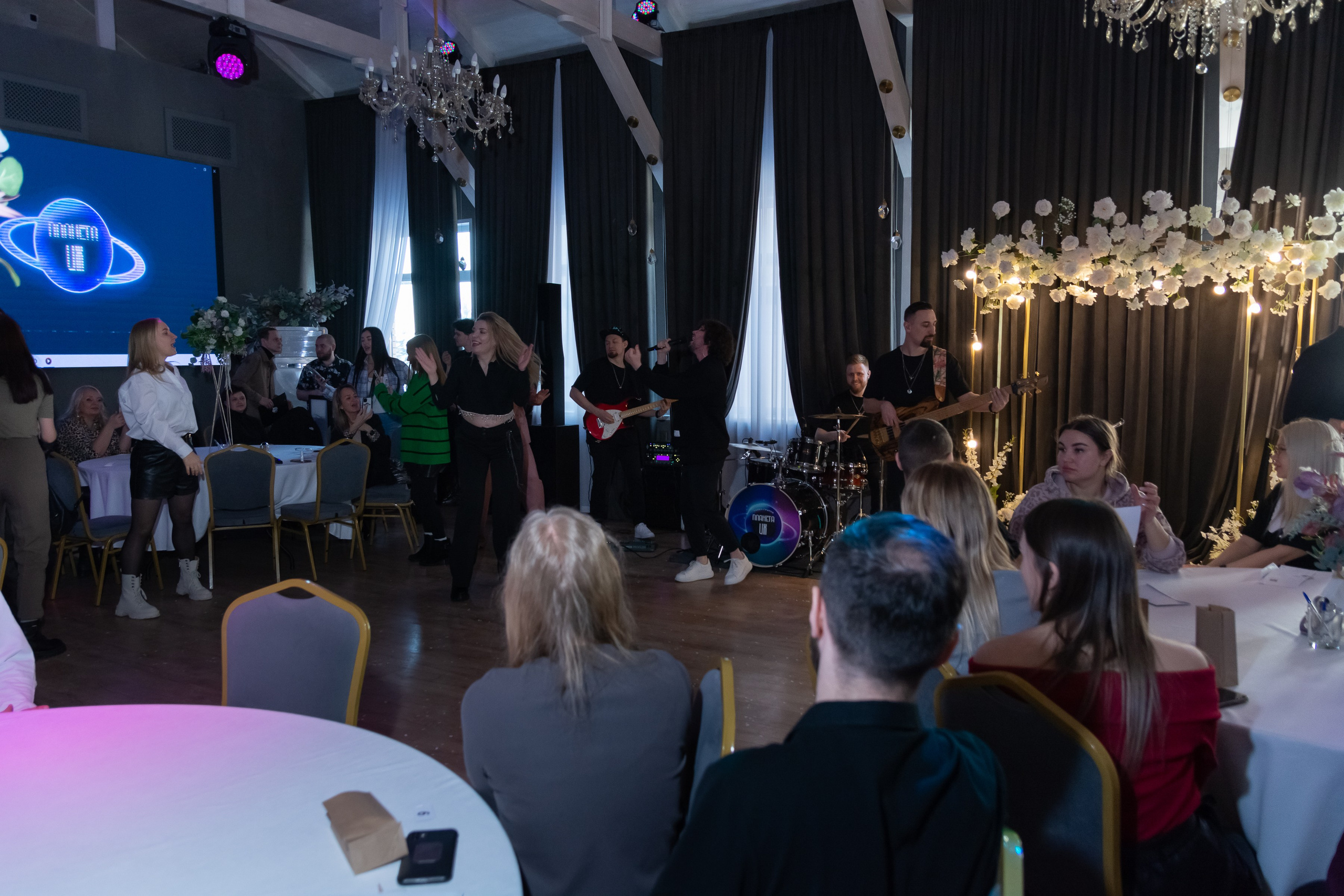 Свадебное чаепитие для молодоженов