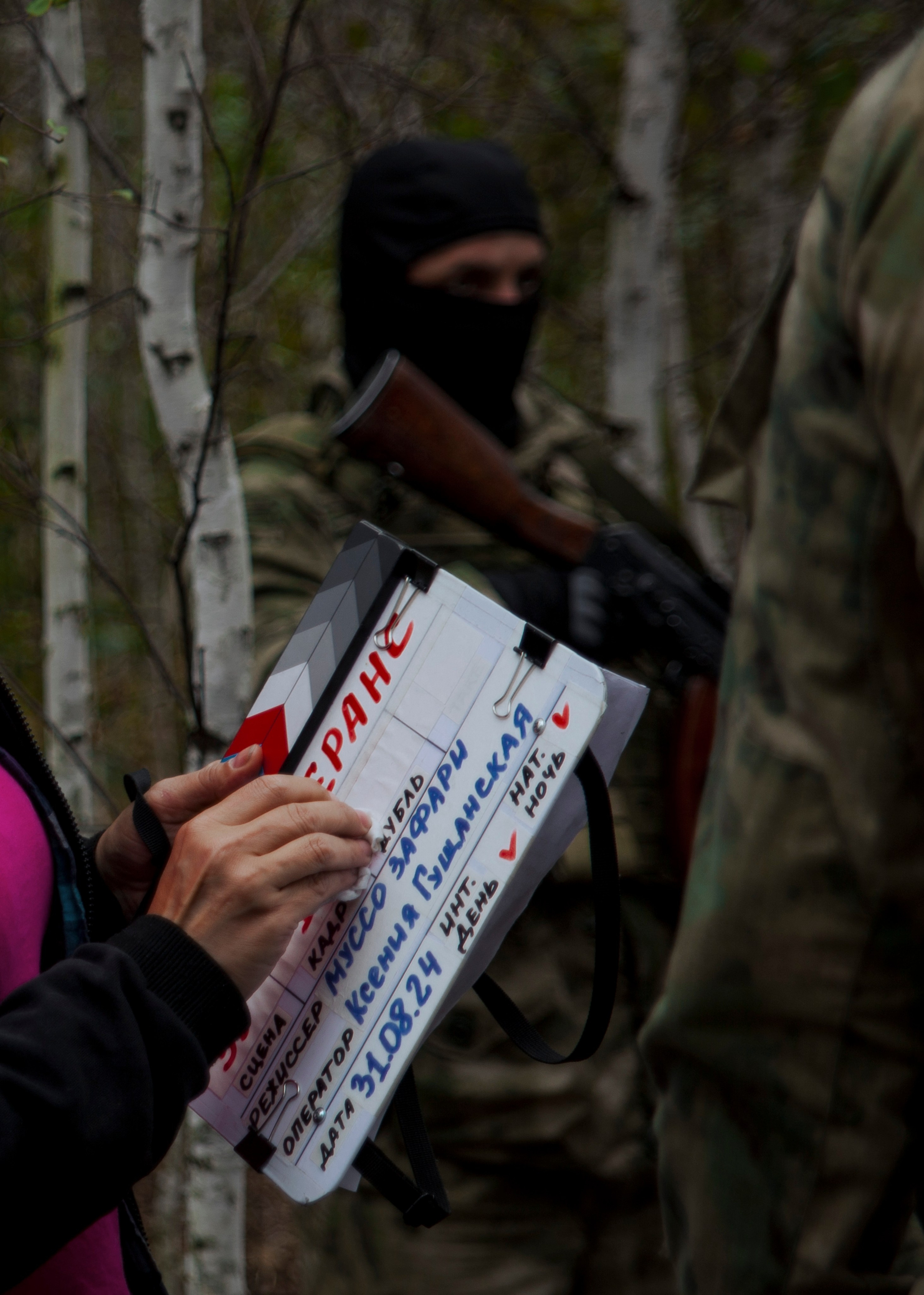 Backstage со съёмок фильма «Reverenсе». Портретный фотограф в Москве Дарья Цезария