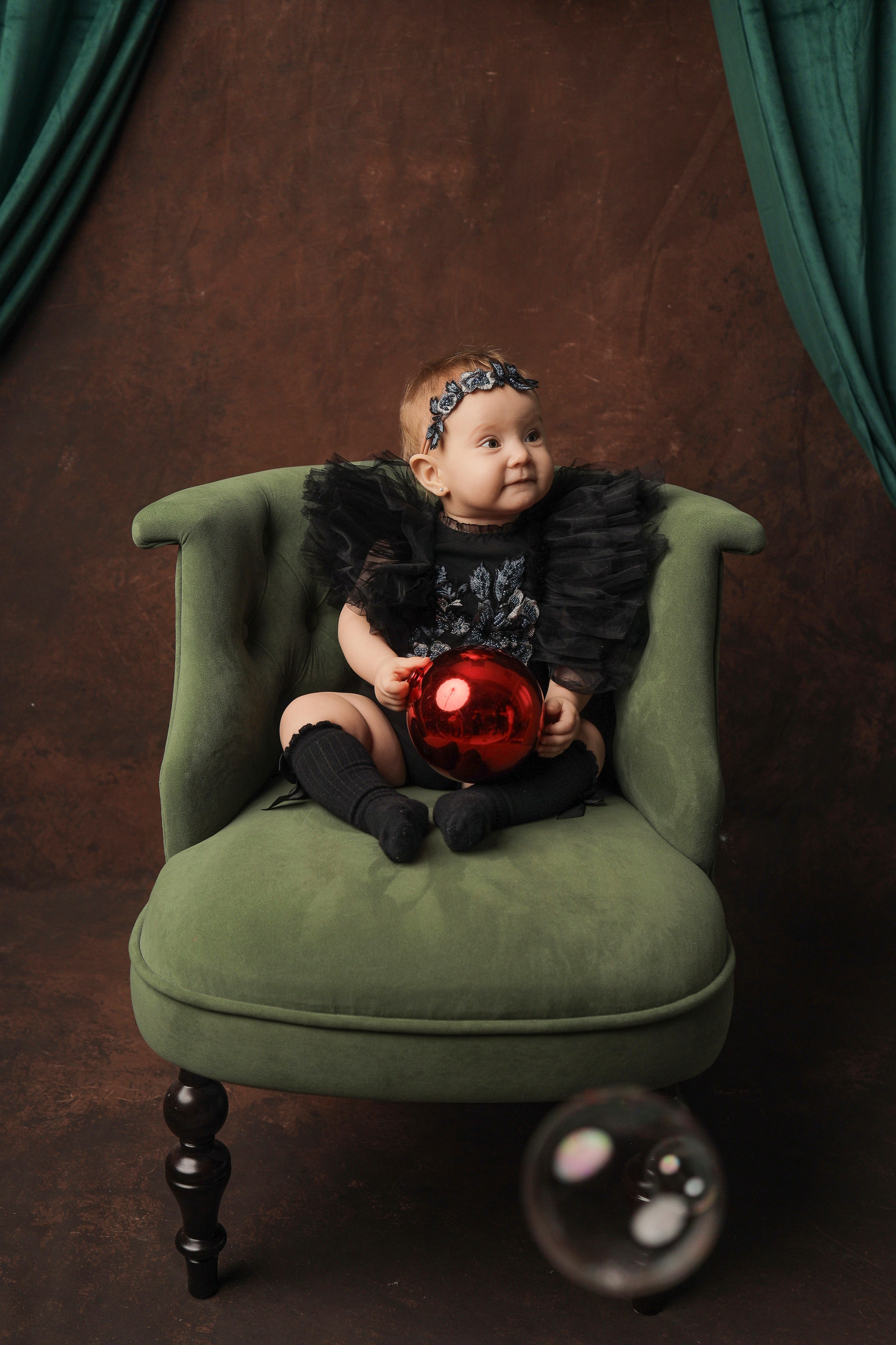 Маруся, 1 годик. Фотограф новорожденных в Новокузнецке Анна Горошникова