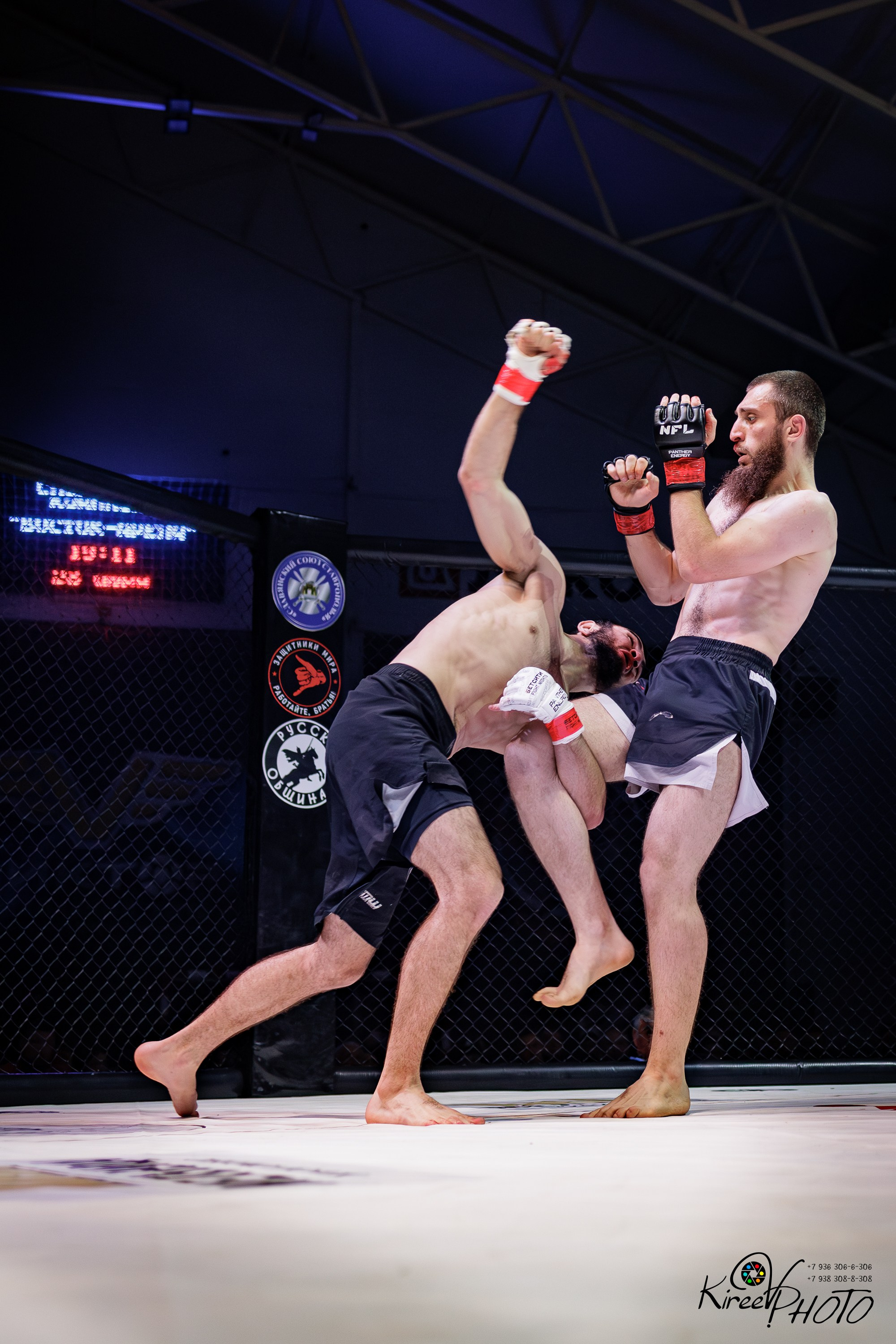 MMA Бой Марат Муштаков Каха Болквадзе ССЕ 2