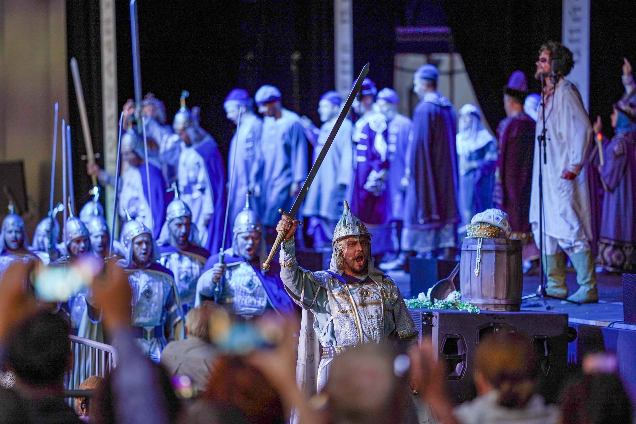 Суздаль. Исполнение оперы «Сказание о невидимом граде Китеже и деве Февронии». Фотограф в Москве Мария ~Zagagul~