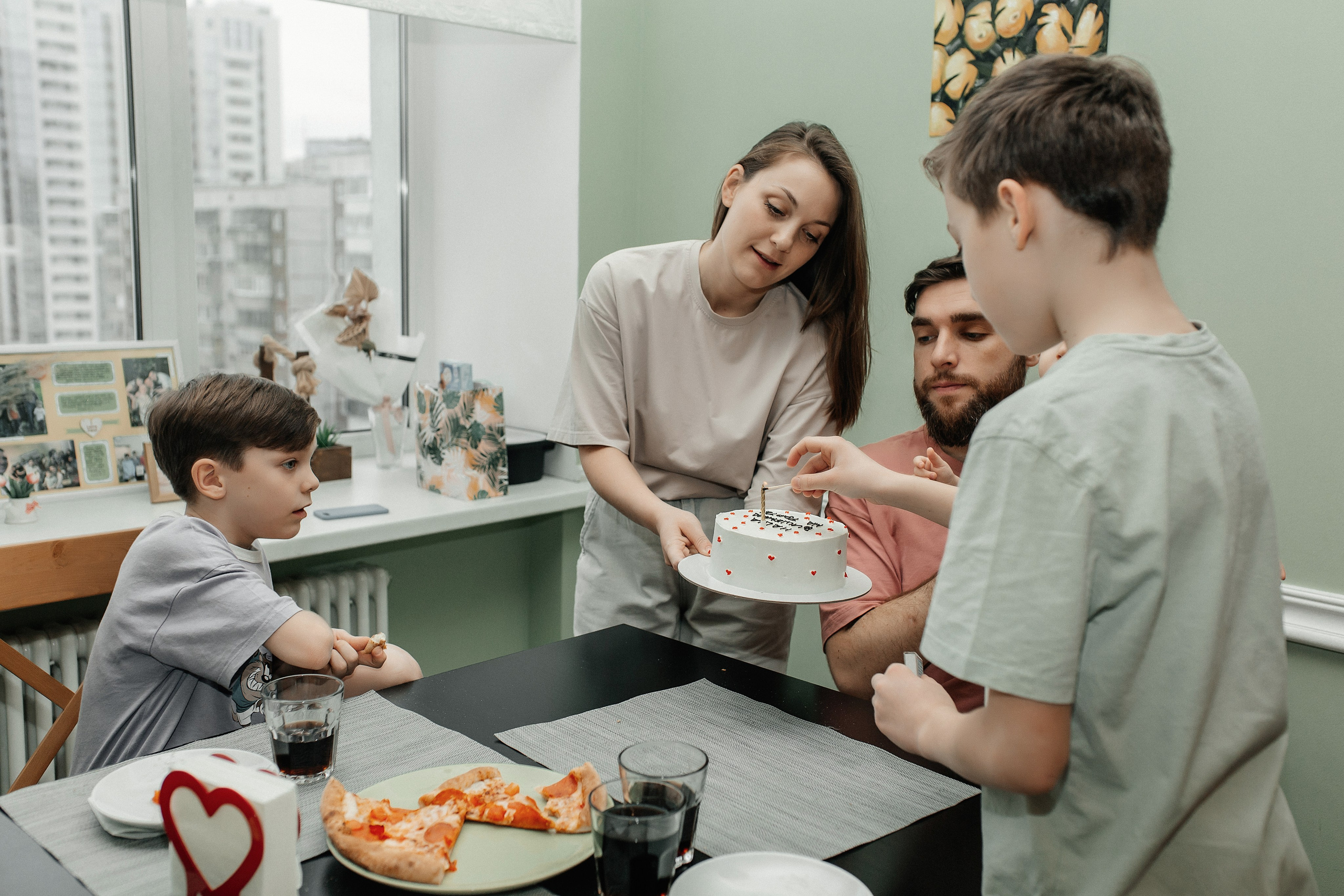 4 сыночка и лапочка дочка. Семейный фотограф в Новосибирске Екатерина Сафронова