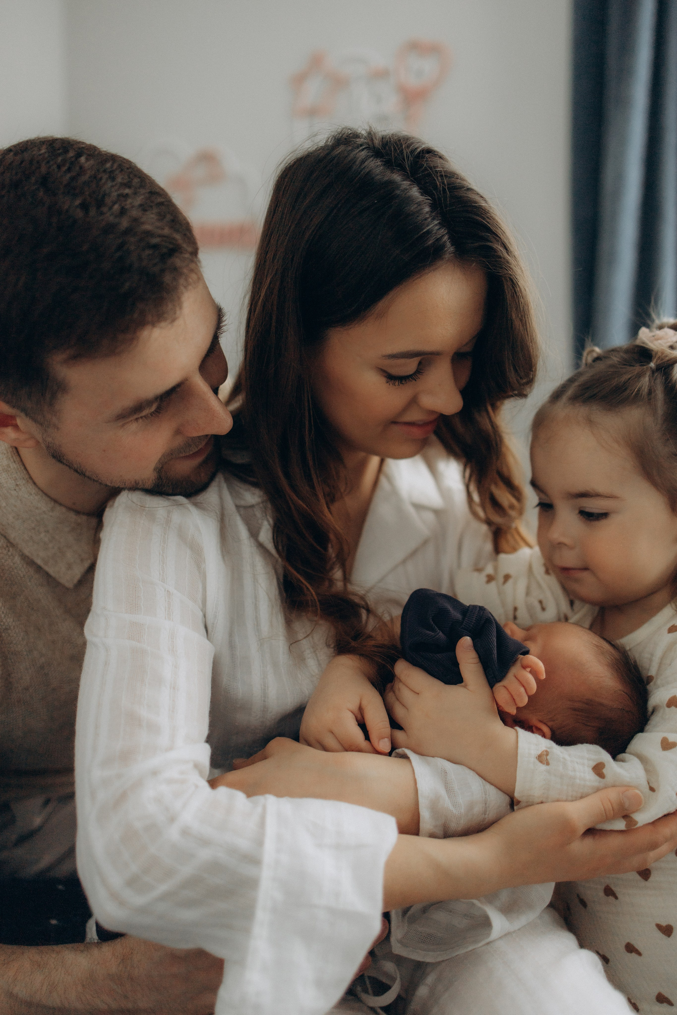 Маленькая кроха Есения. Семейный фотограф в Москве Анастасия Шалда