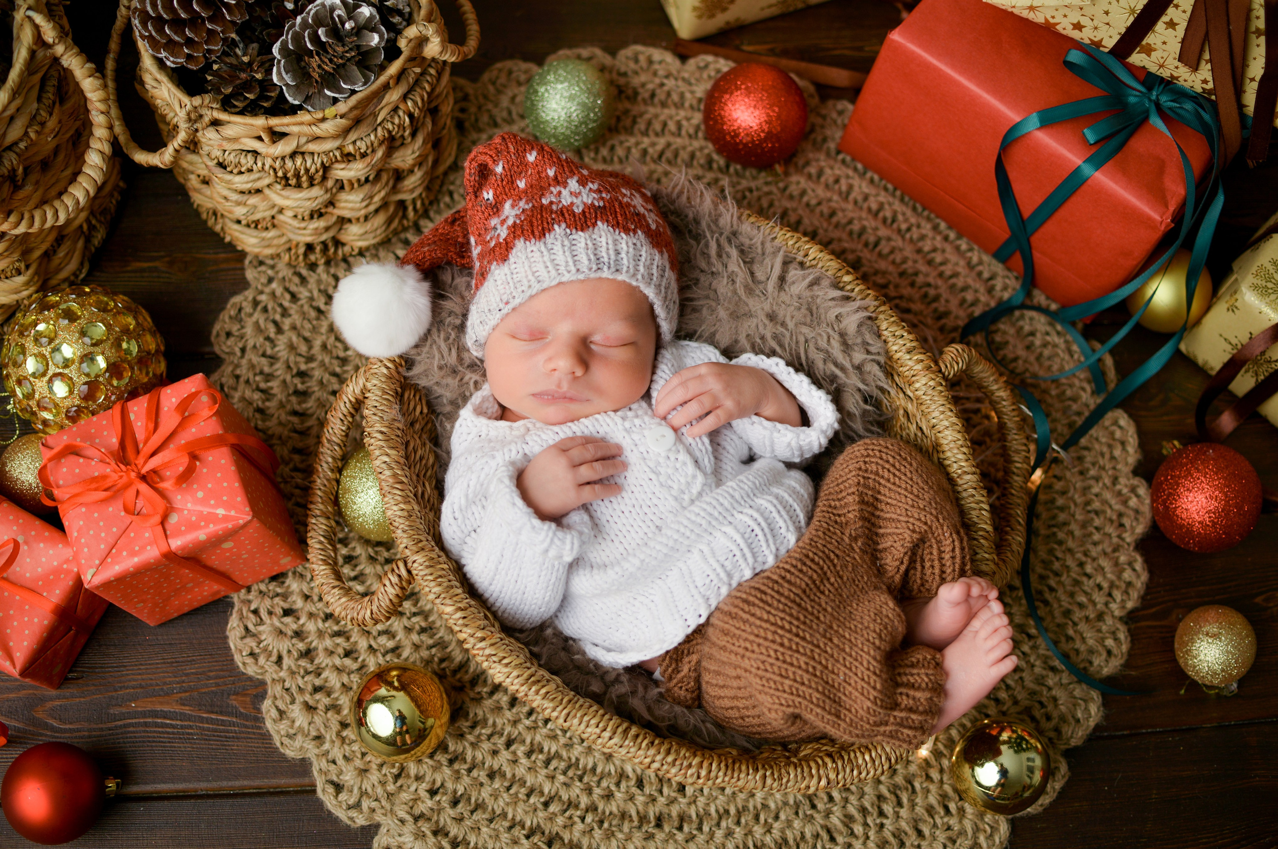 Съёмка новорожденного Льва. Фотограф новорожденных Краснодар Малышенко Надежда